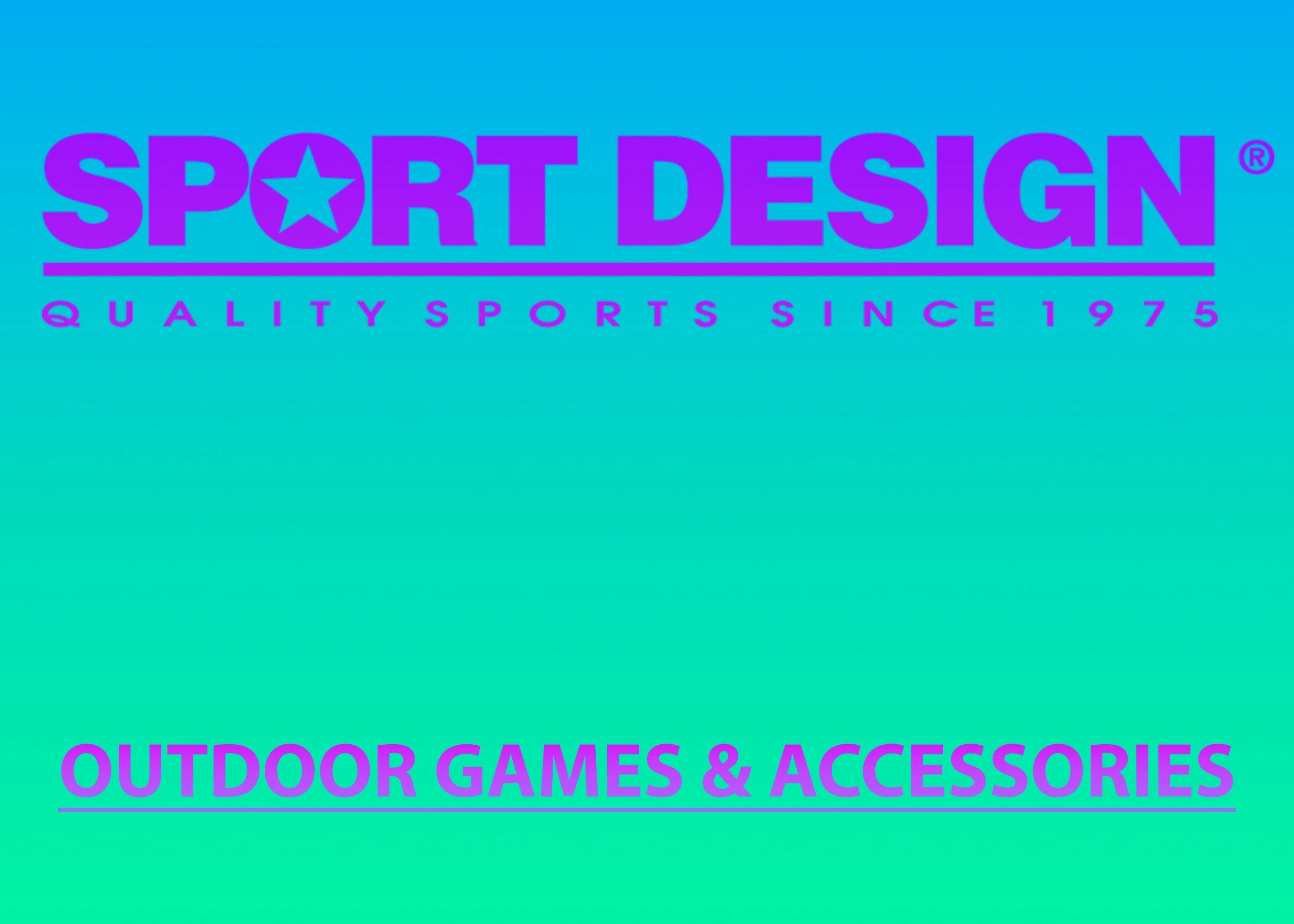 Sport Design Outdoor Games and Accessories Catalog Weekly Ad January 1 - December 31, 2026