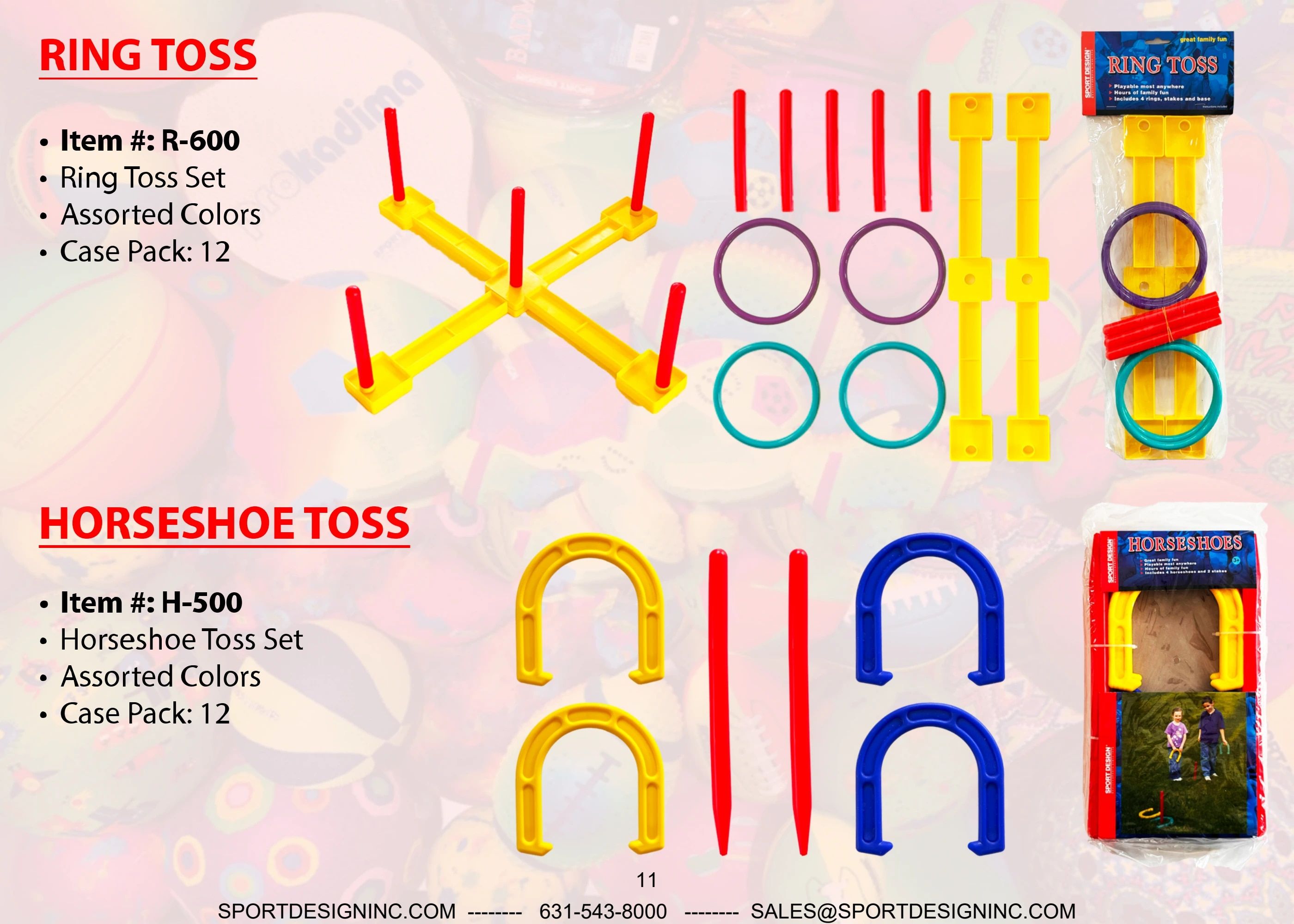 Sport Design Outdoor Games and Accessories Catalog Weekly Ad January 1 - December 31, 2026