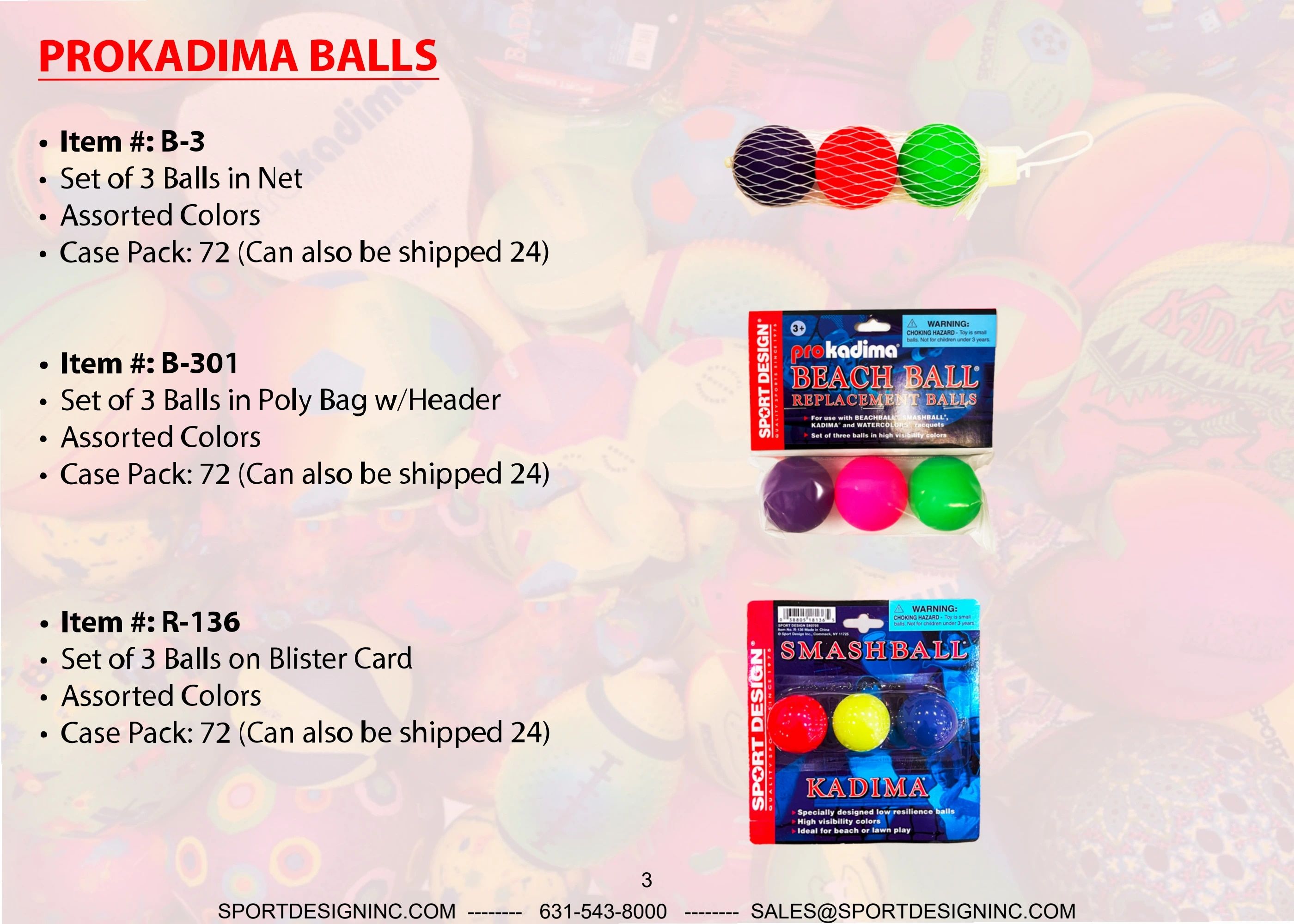 Sport Design Outdoor Games and Accessories Catalog Weekly Ad January 1 - December 31, 2026