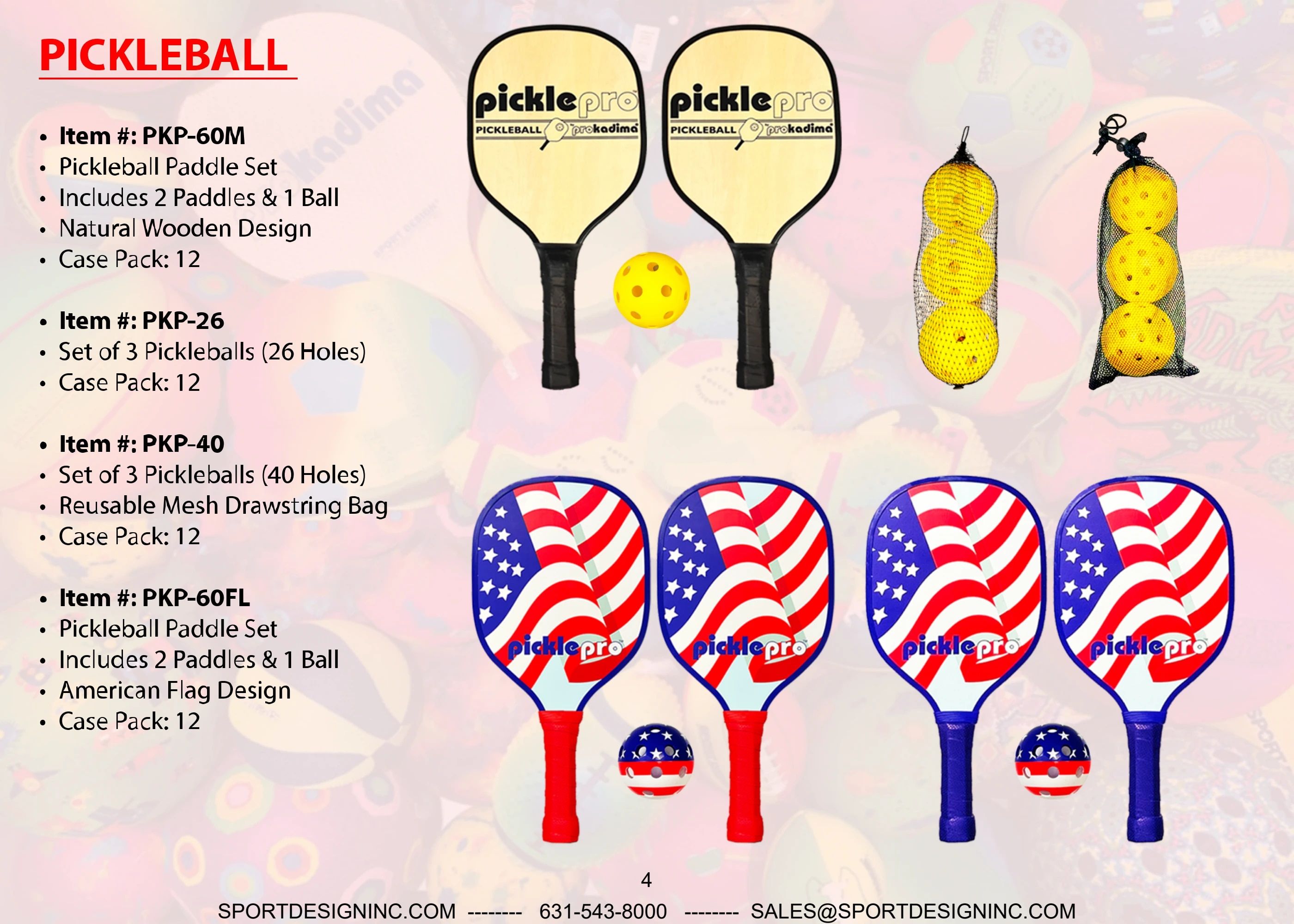 Sport Design Outdoor Games and Accessories Catalog Weekly Ad January 1 - December 31, 2026