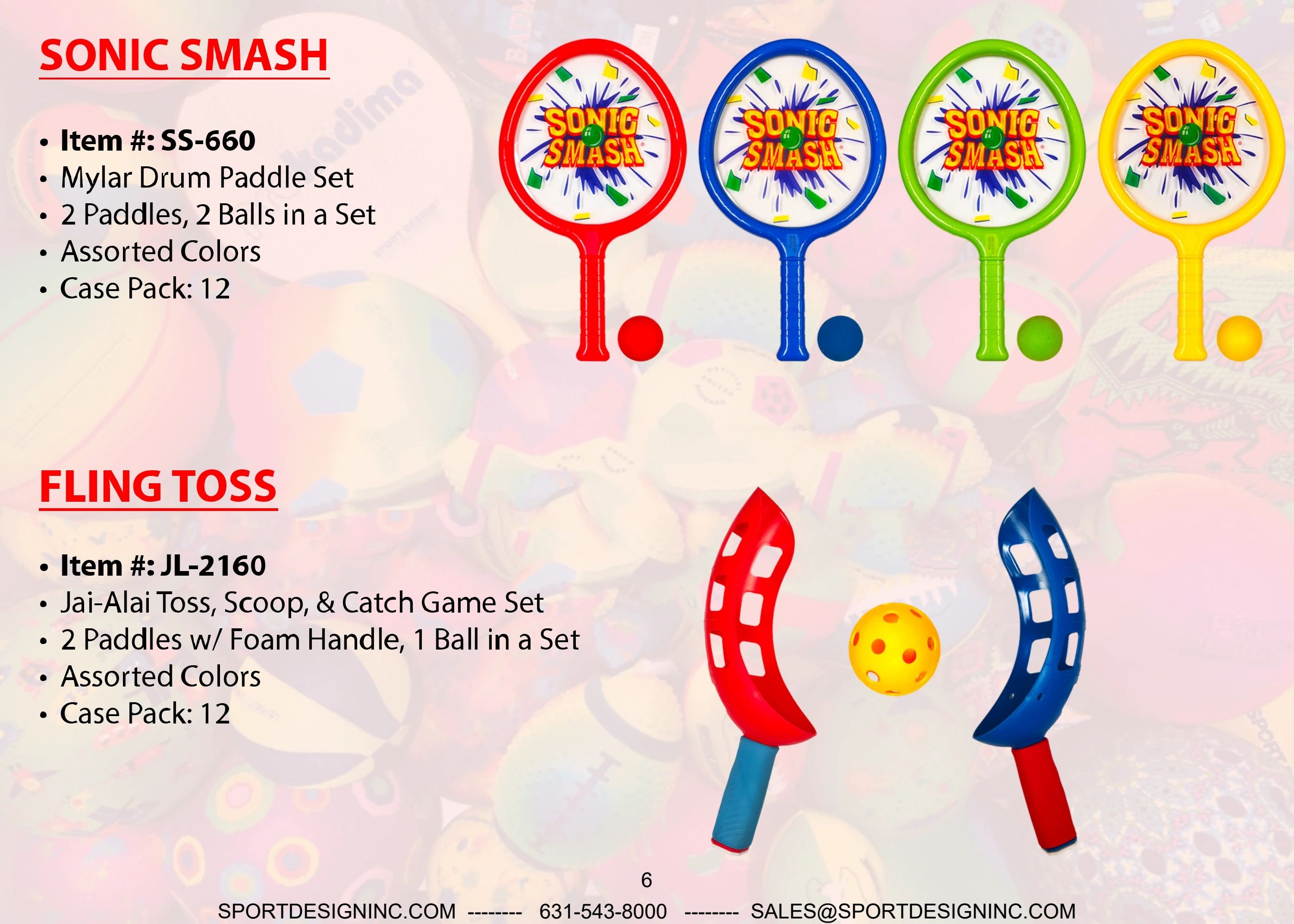 Sport Design Outdoor Games and Accessories Catalog Weekly Ad January 1 - December 31, 2026