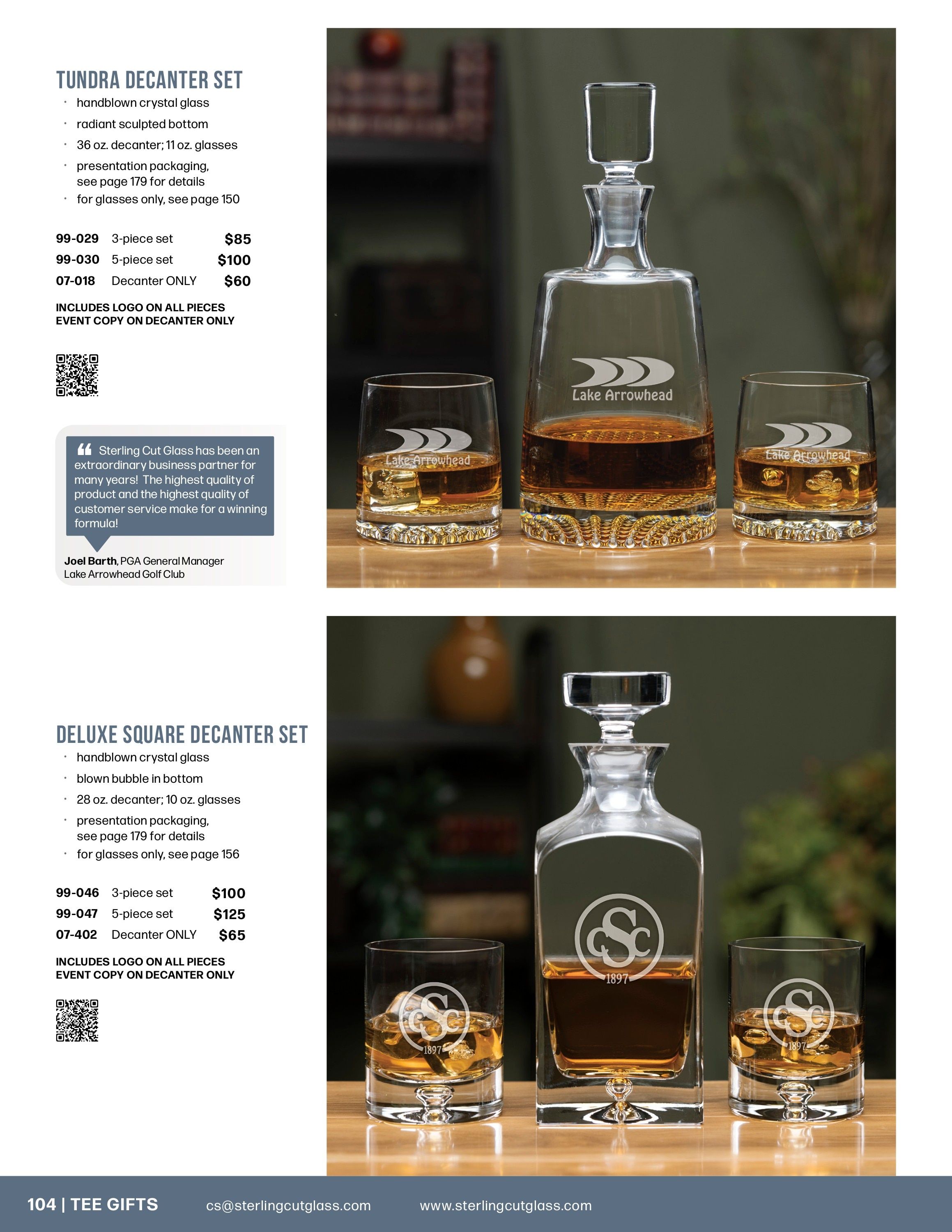 Sterling Cut Glass Wholesale Gifts Catalog Weekly Ad January 1 - December 31, 2026