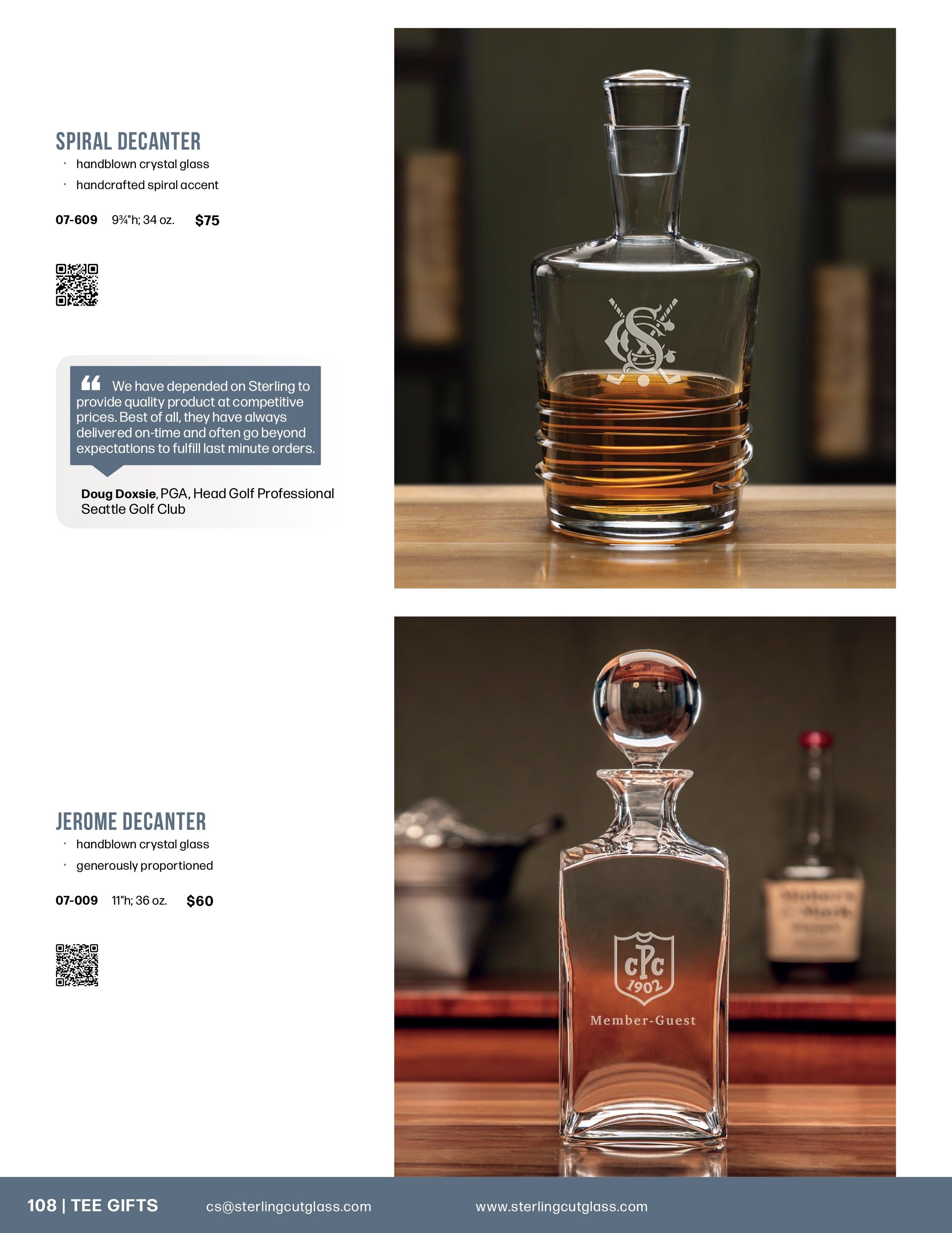 Sterling Cut Glass Wholesale Gifts Catalog Weekly Ad January 1 - December 31, 2026