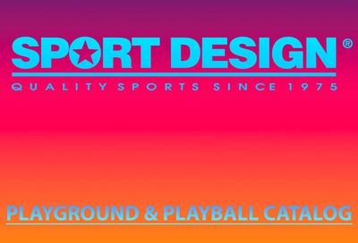 Sport Design Playground and Playball Catalog Weekly Ad January 1 - December 31, 2026