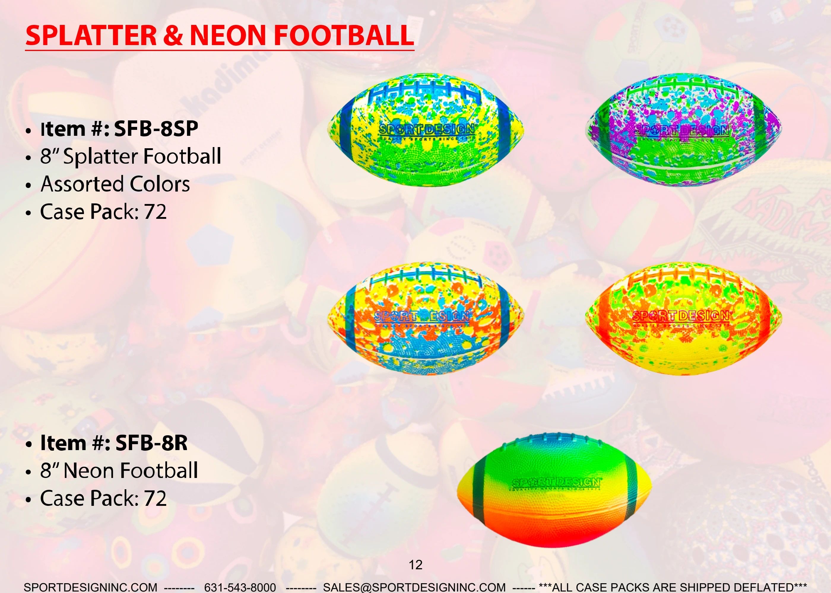 Sport Design Sports Ball Catalog Weekly Ad January 1 - December 31, 2026