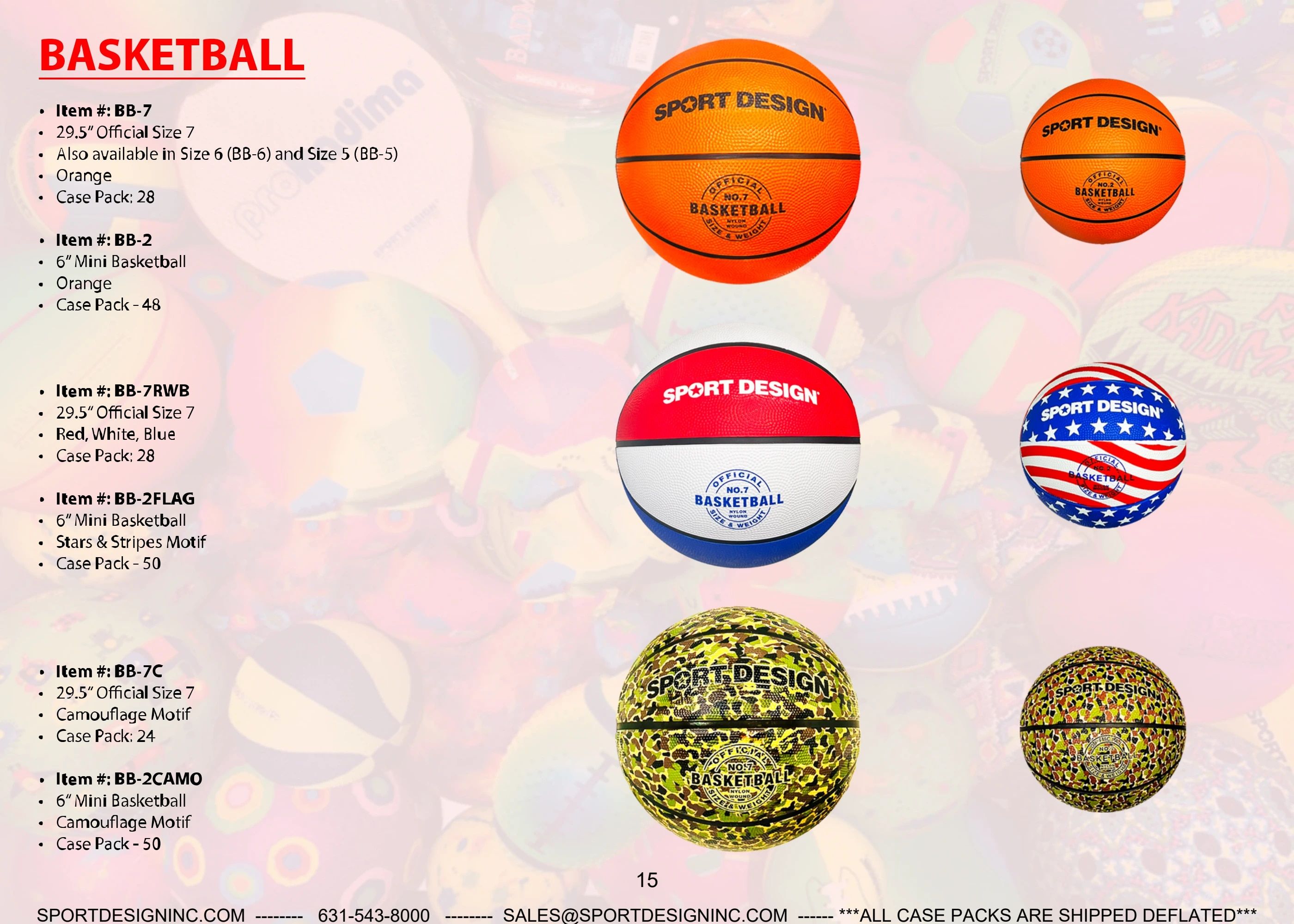 Sport Design Sports Ball Catalog Weekly Ad January 1 - December 31, 2026