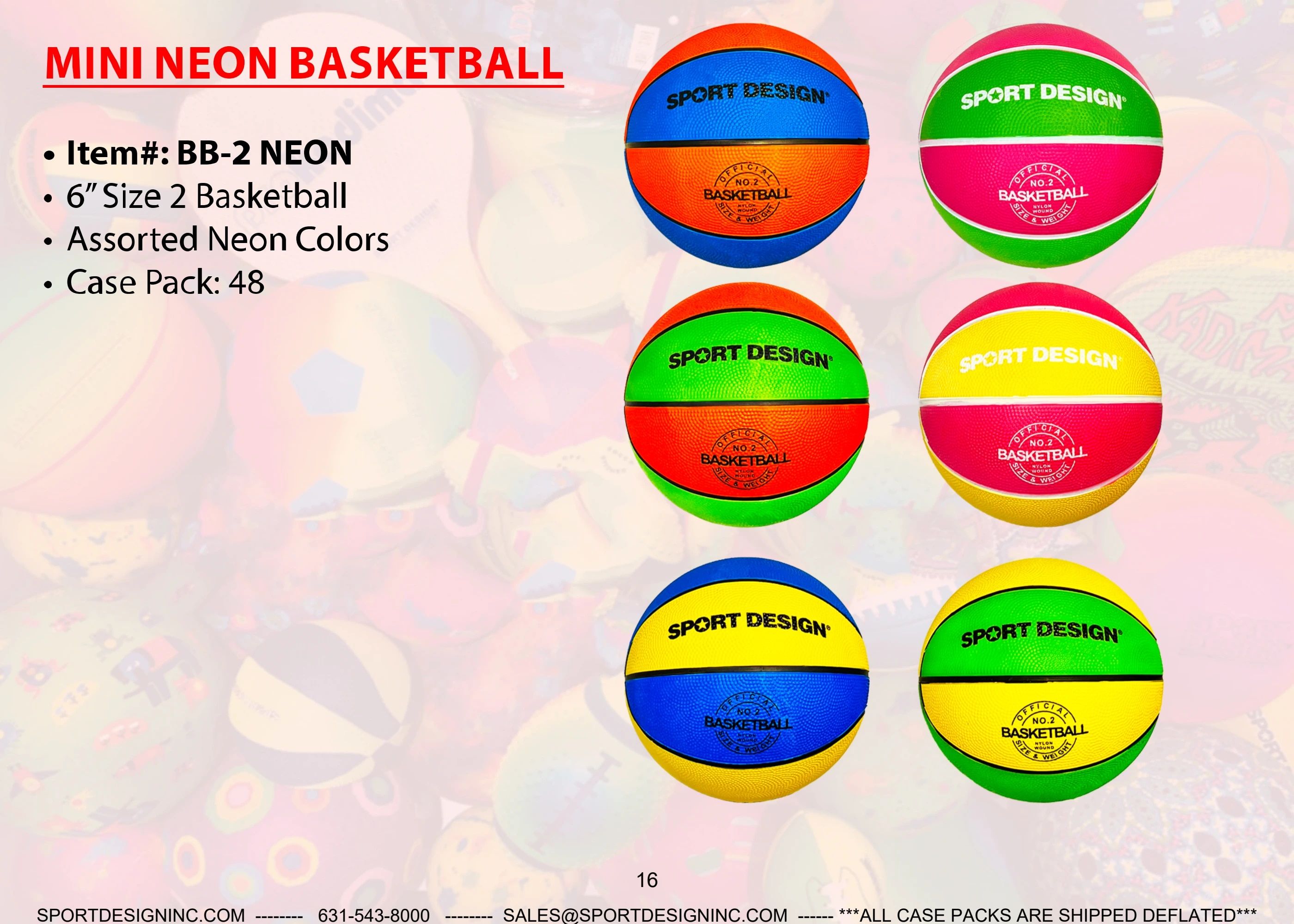 Sport Design Sports Ball Catalog Weekly Ad January 1 - December 31, 2026