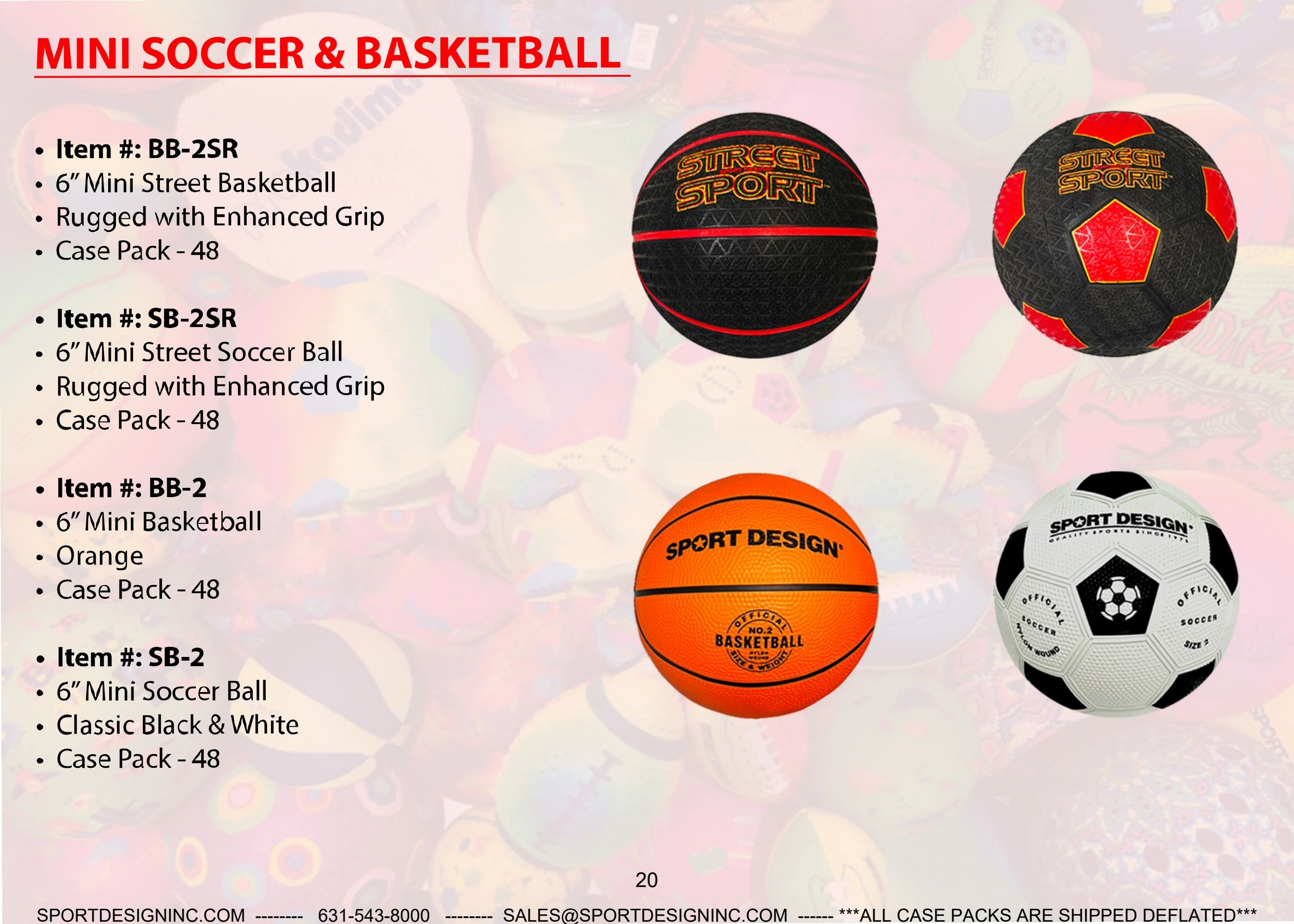 Sport Design Sports Ball Catalog Weekly Ad January 1 - December 31, 2026