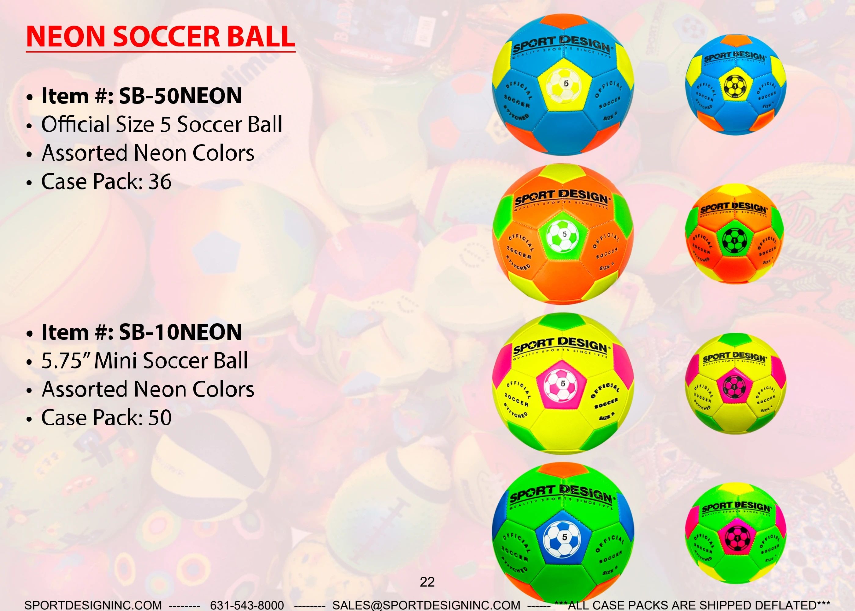 Sport Design Sports Ball Catalog Weekly Ad January 1 - December 31, 2026