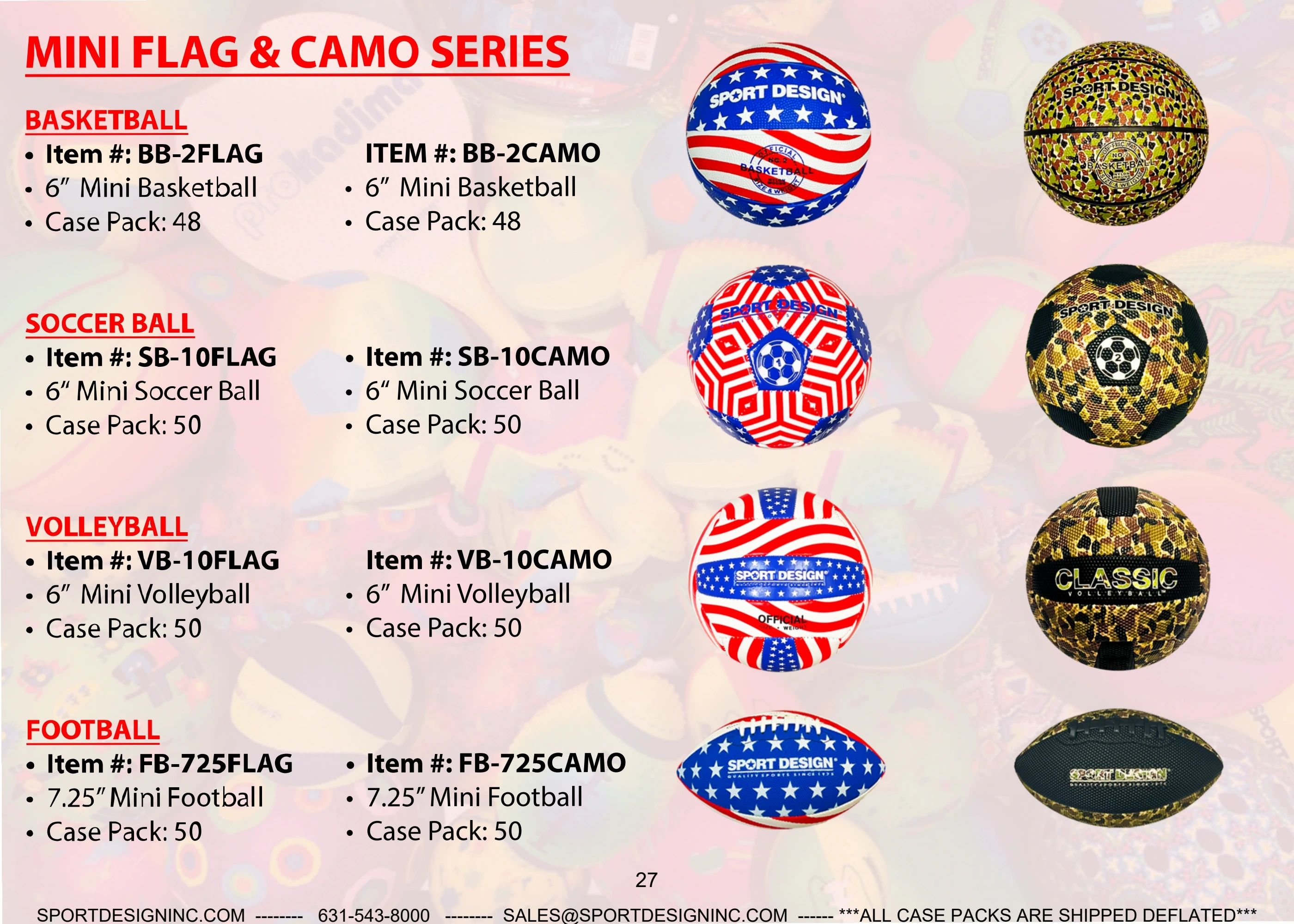 Sport Design Sports Ball Catalog Weekly Ad January 1 - December 31, 2026