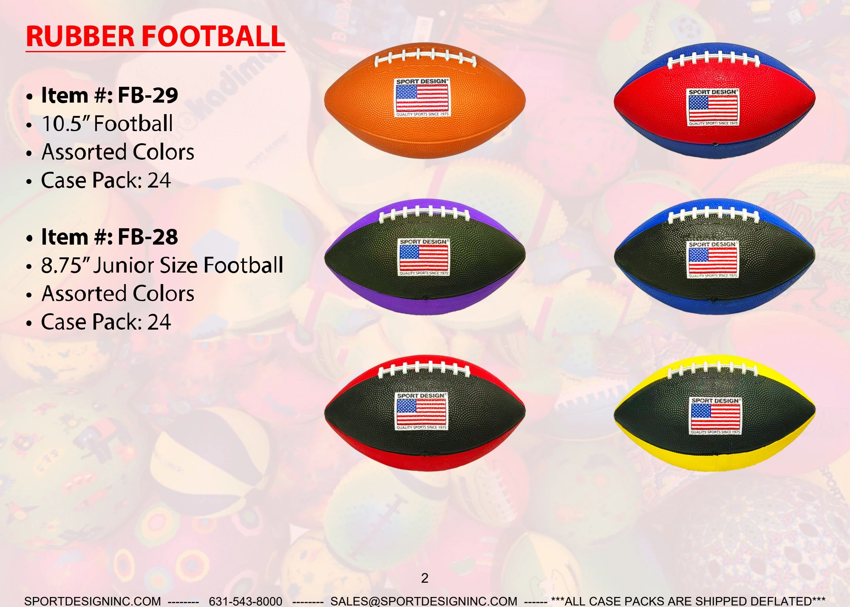 Sport Design Sports Ball Catalog Weekly Ad January 1 - December 31, 2026