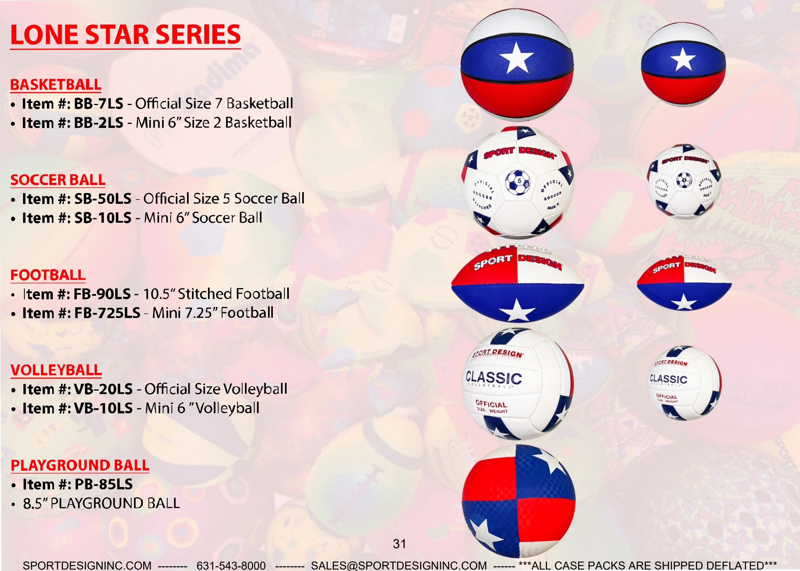 Sport Design Sports Ball Catalog Weekly Ad January 1 - December 31, 2026