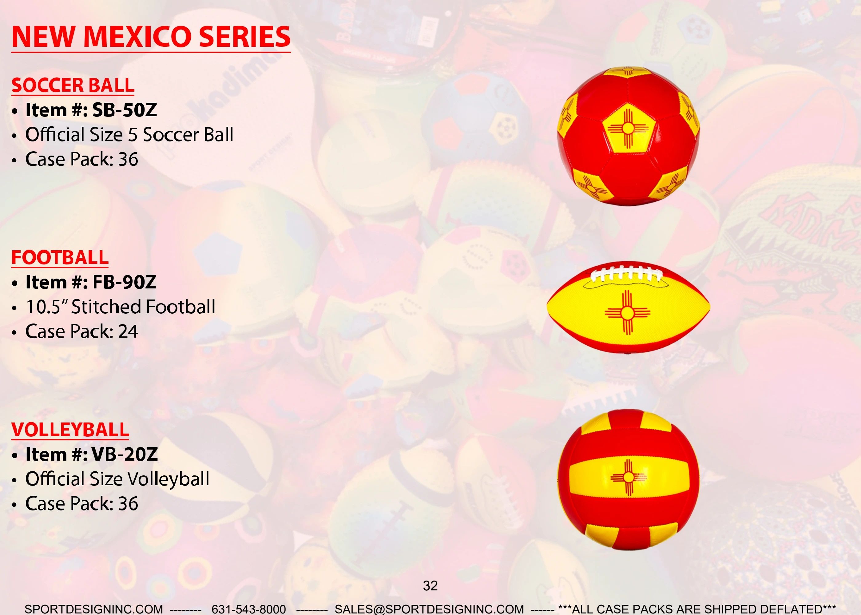 Sport Design Sports Ball Catalog Weekly Ad January 1 - December 31, 2026