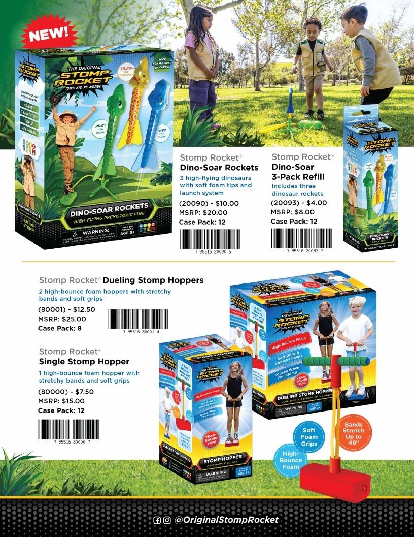Stomp Rocket Spring Outdoor Toys Catalog Weekly Ad January 1 - December 31, 2026