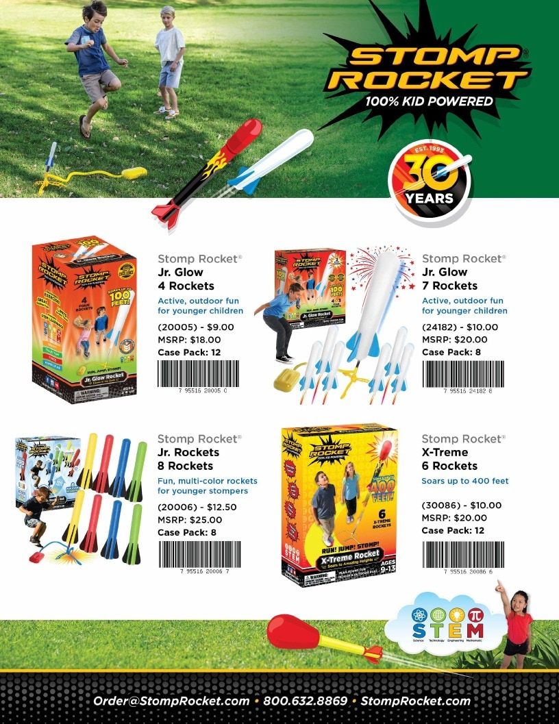 Stomp Rocket Spring Outdoor Toys Catalog Weekly Ad January 1 - December 31, 2026