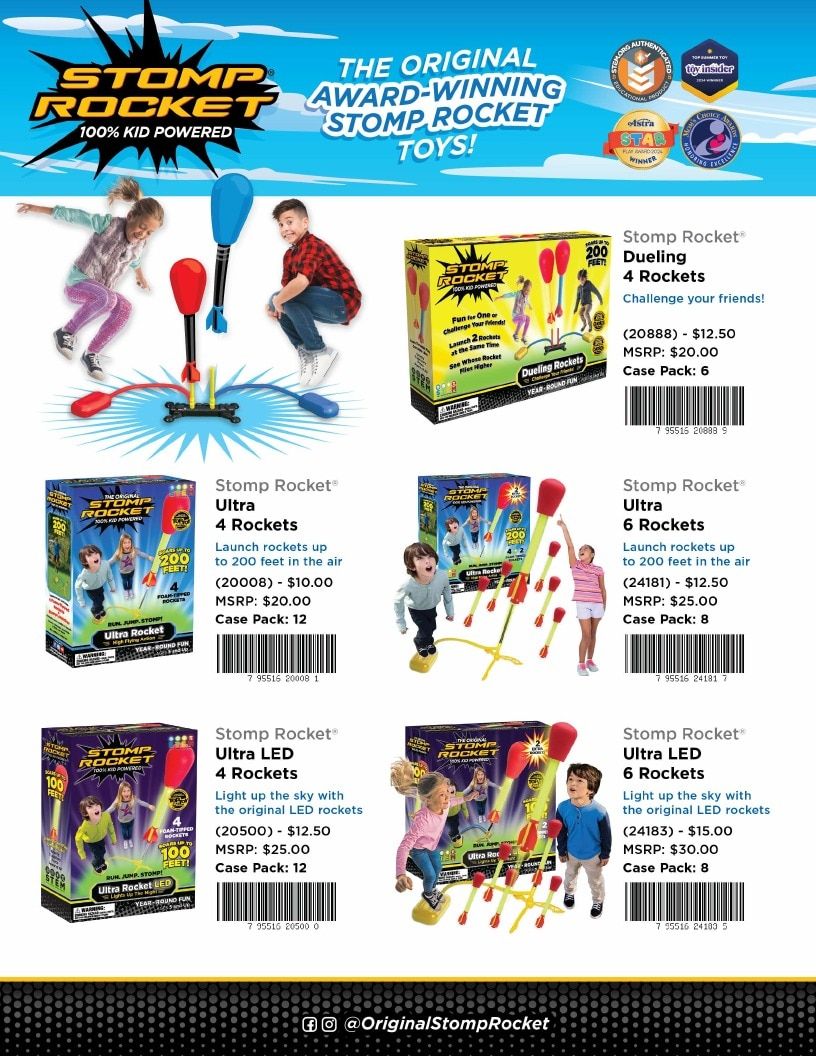 Stomp Rocket Spring Outdoor Toys Catalog Weekly Ad January 1 - December 31, 2026