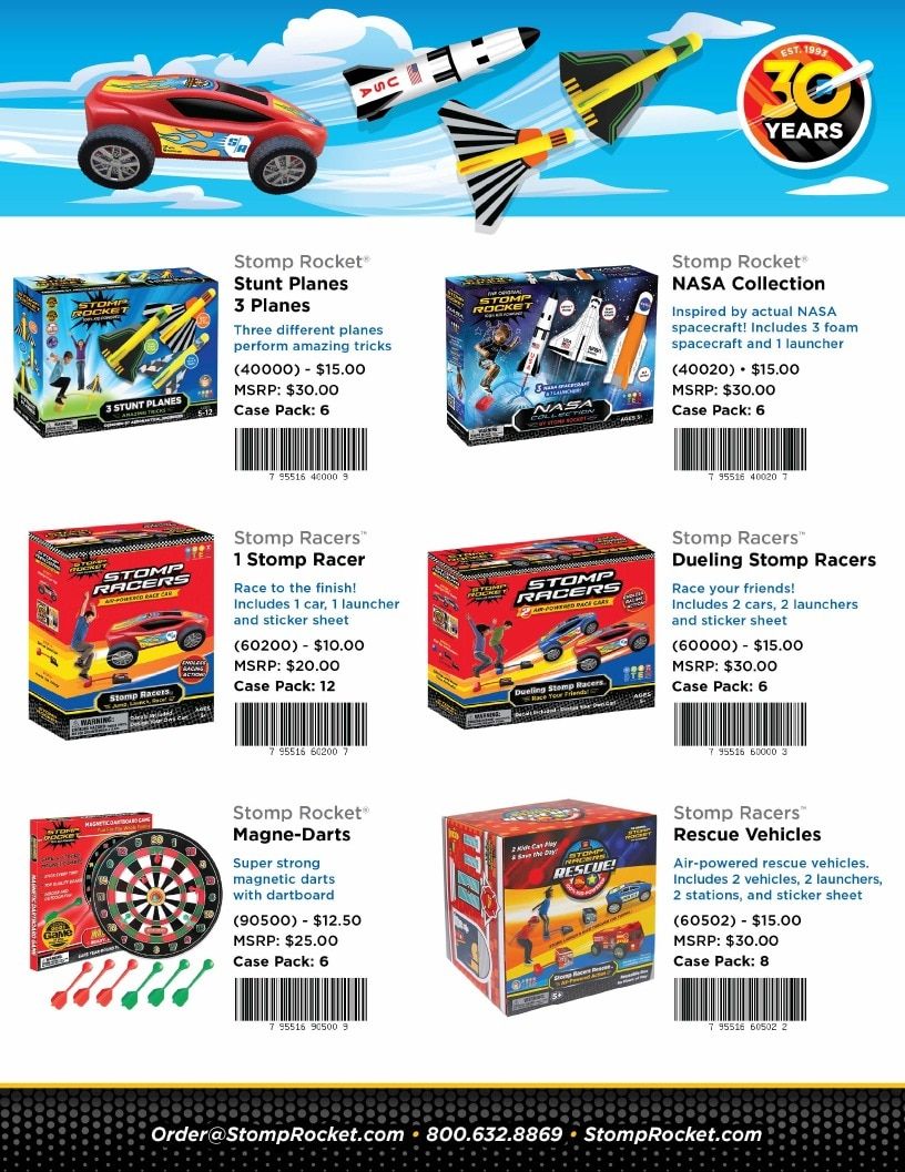 Stomp Rocket Spring Outdoor Toys Catalog Weekly Ad January 1 - December 31, 2026