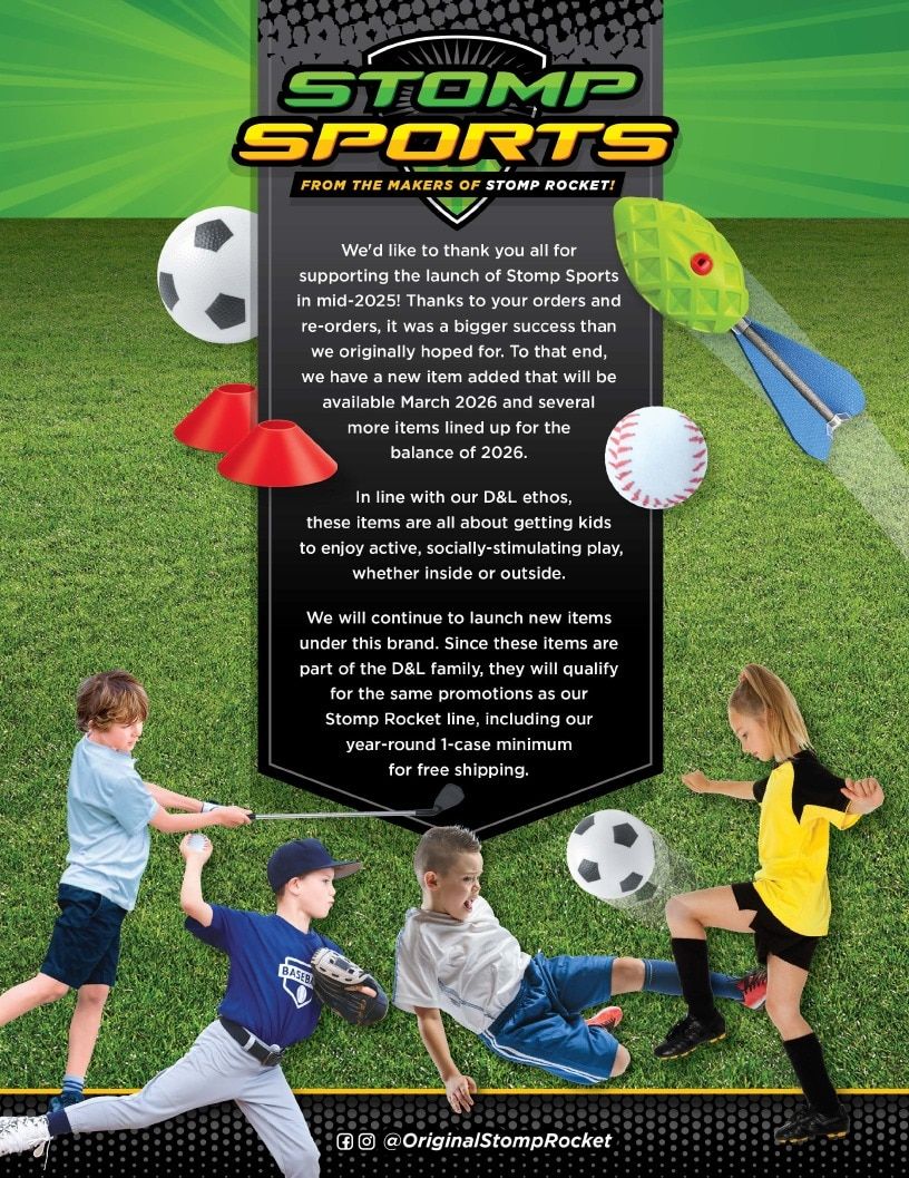 Stomp Rocket Spring Outdoor Toys Catalog Weekly Ad January 1 - December 31, 2026