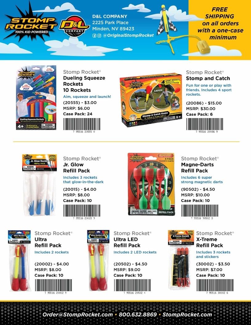 Stomp Rocket Spring Outdoor Toys Catalog Weekly Ad January 1 - December 31, 2026