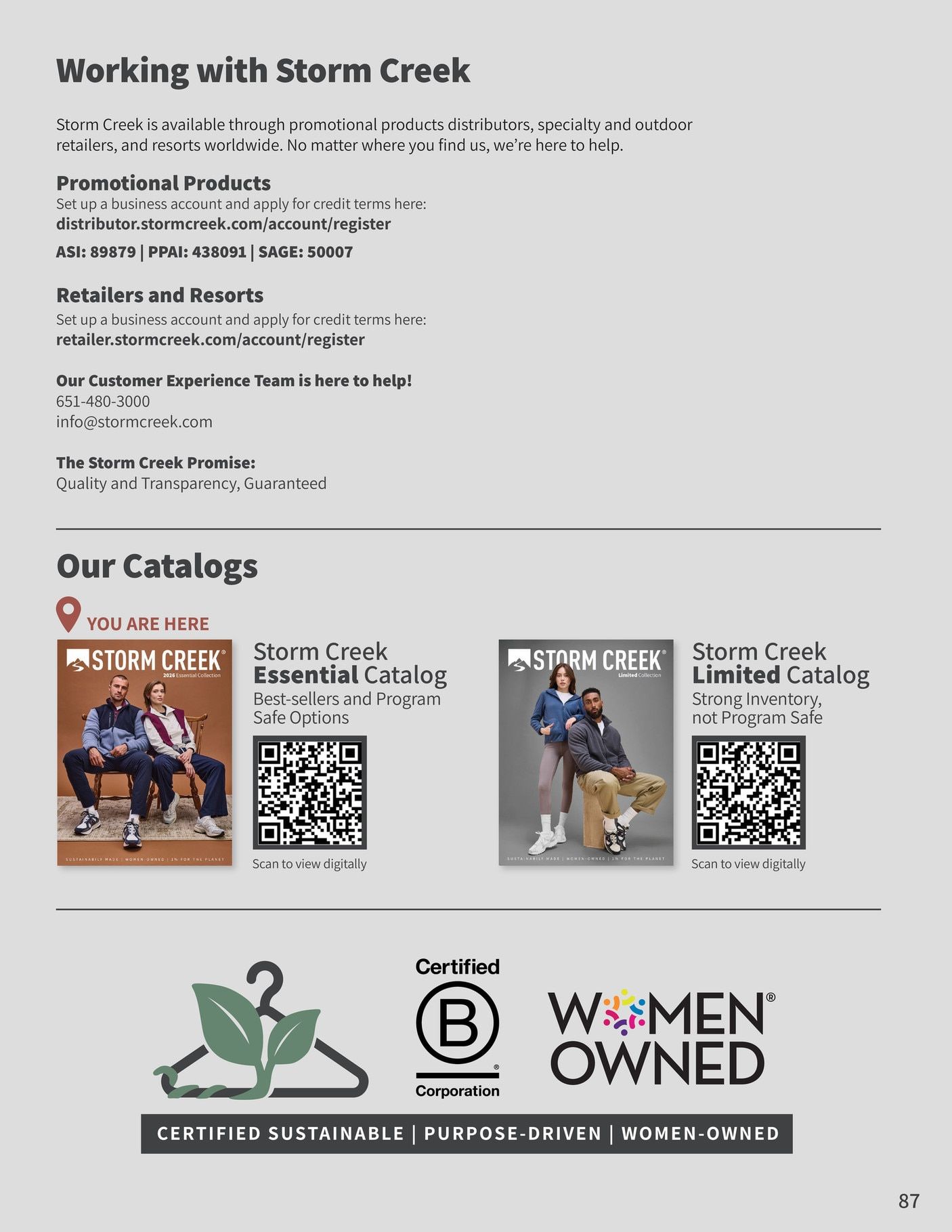Storm Creek Essential Apparel Catalog Weekly Ad January 1 - December 31, 2026