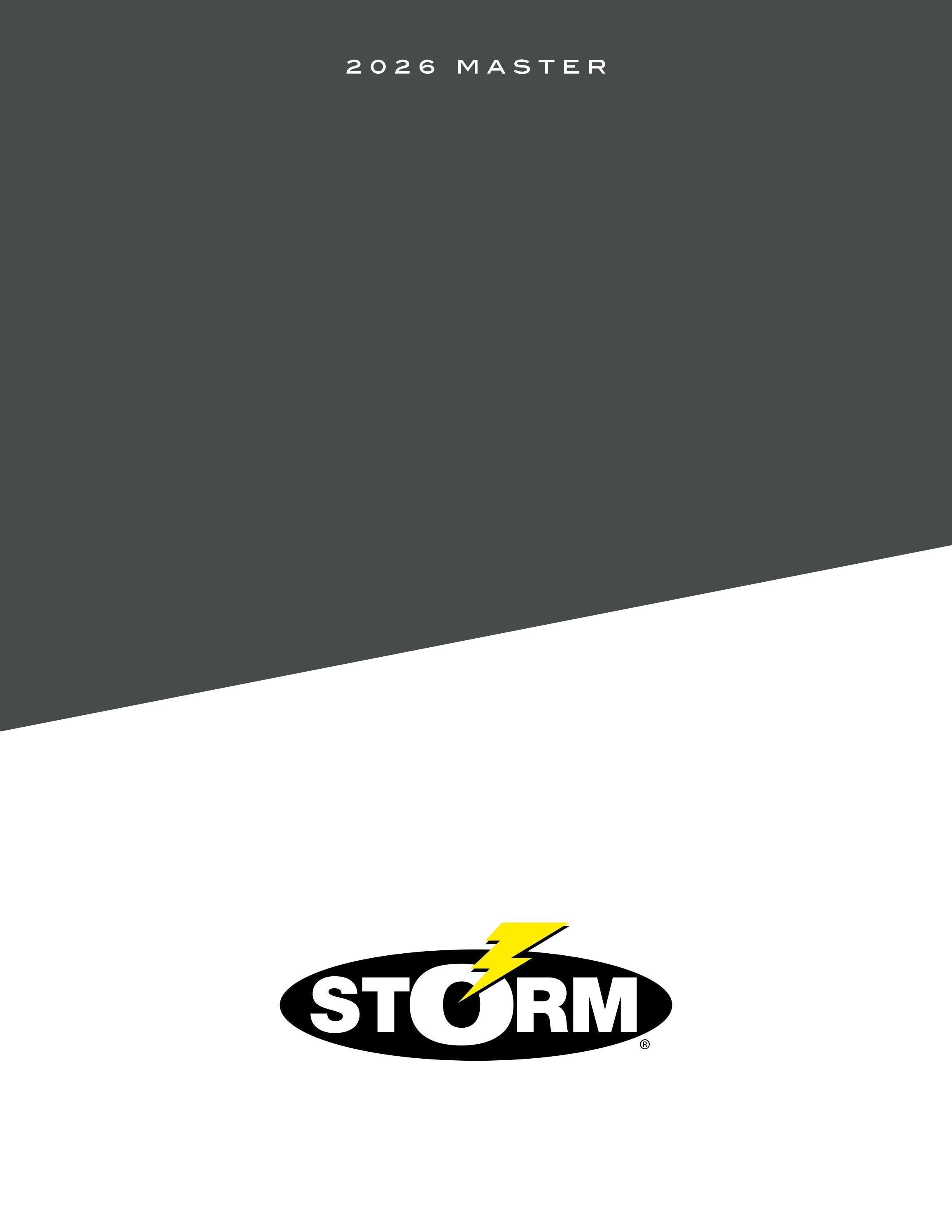 Storm Fishing Fishing Lures Catalog Weekly Ad January 1 - December 31, 2026