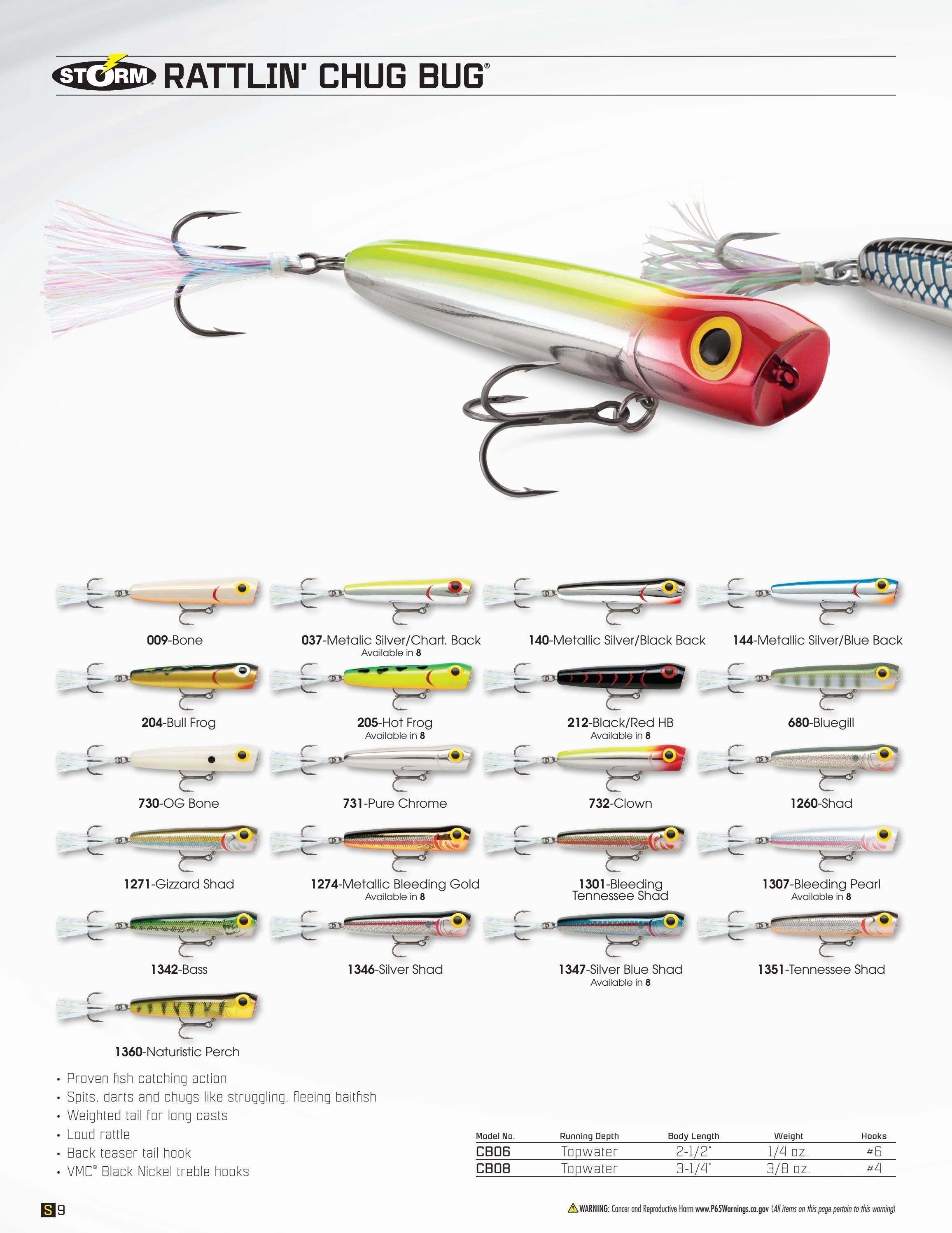 Storm Fishing Fishing Lures Catalog Weekly Ad January 1 - December 31, 2026