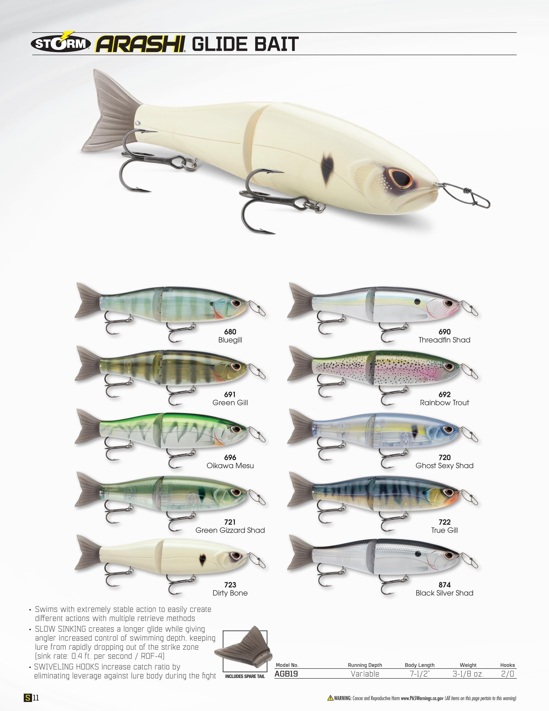 Storm Fishing Fishing Lures Catalog Weekly Ad January 1 - December 31, 2026