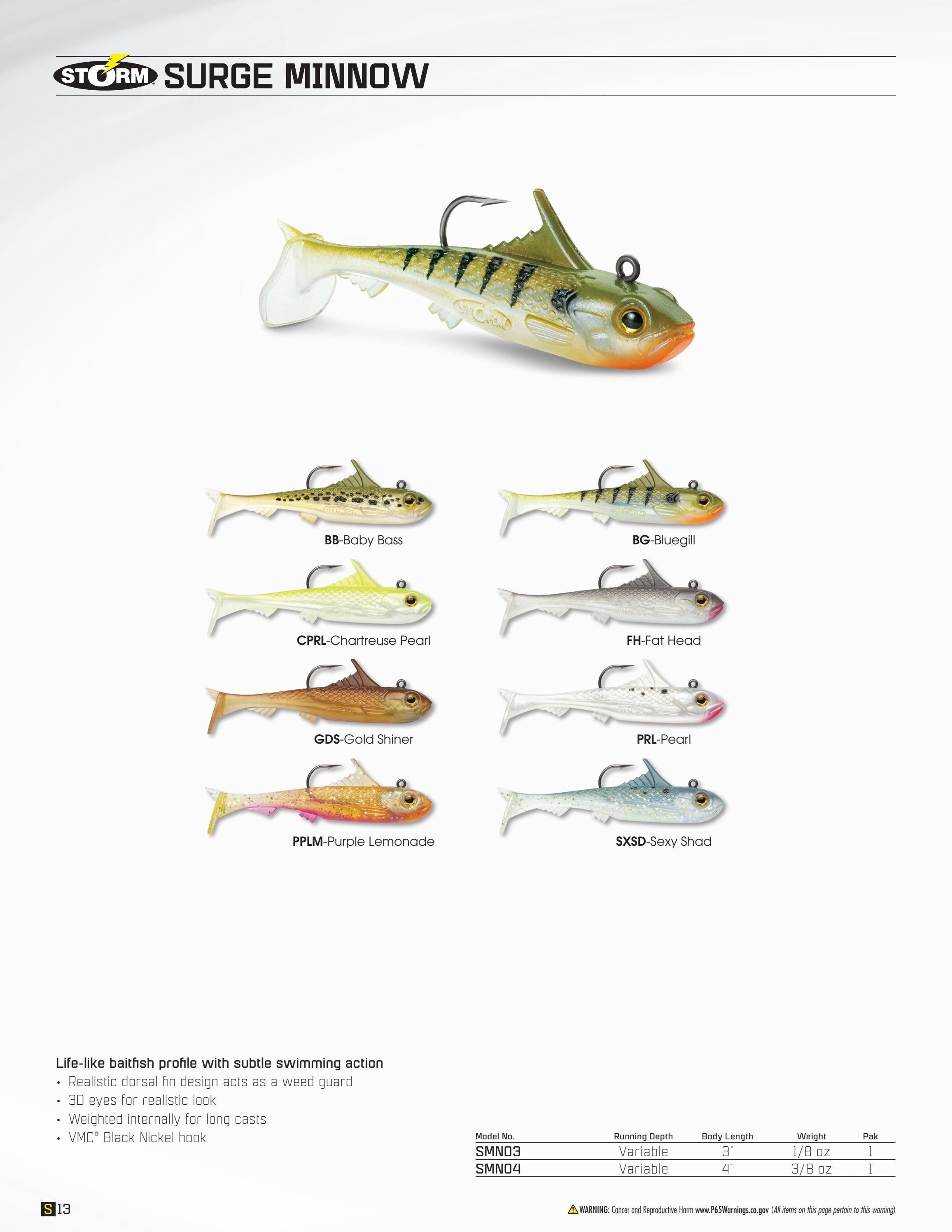 Storm Fishing Fishing Lures Catalog Weekly Ad January 1 - December 31, 2026