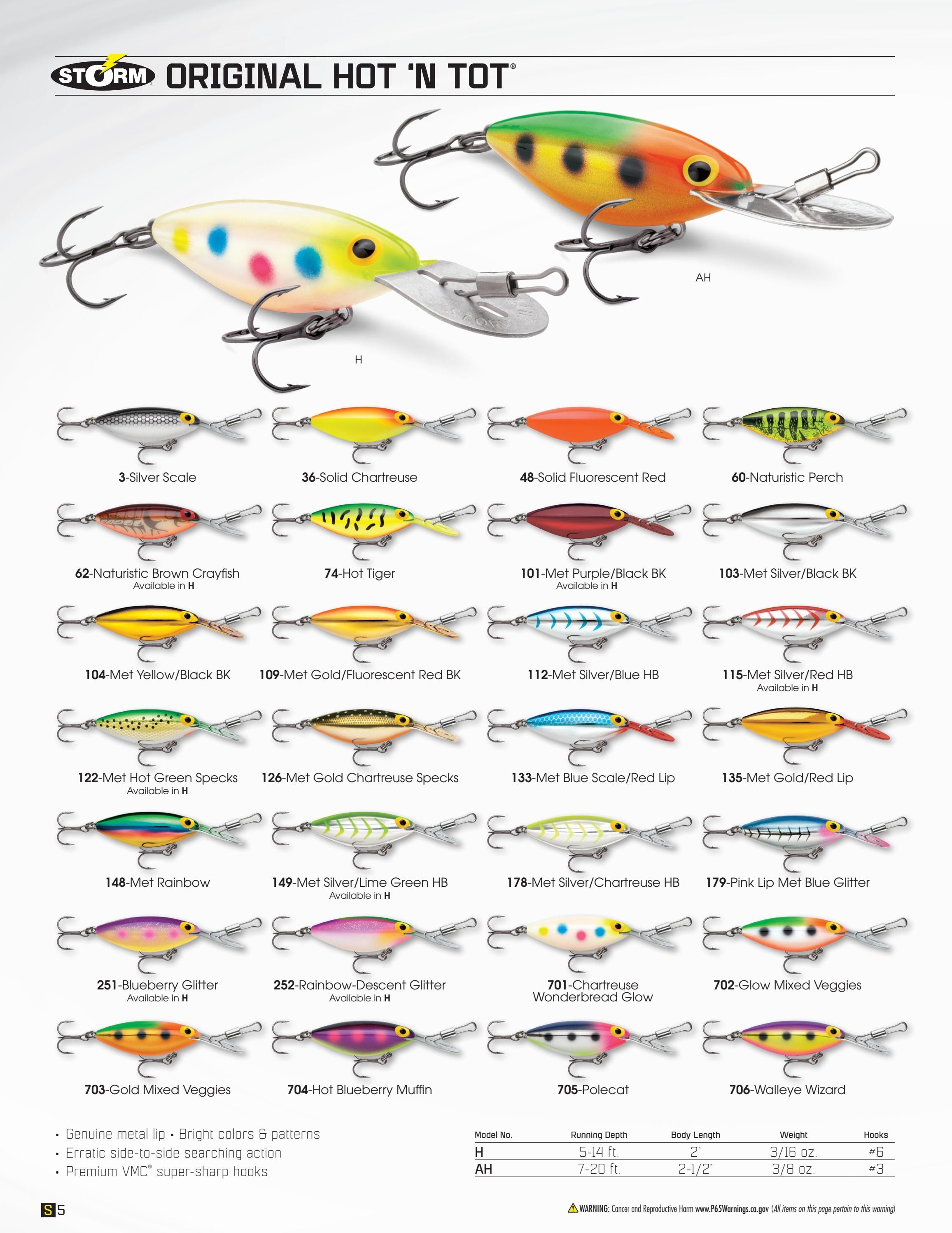 Storm Fishing Fishing Lures Catalog Weekly Ad January 1 - December 31, 2026