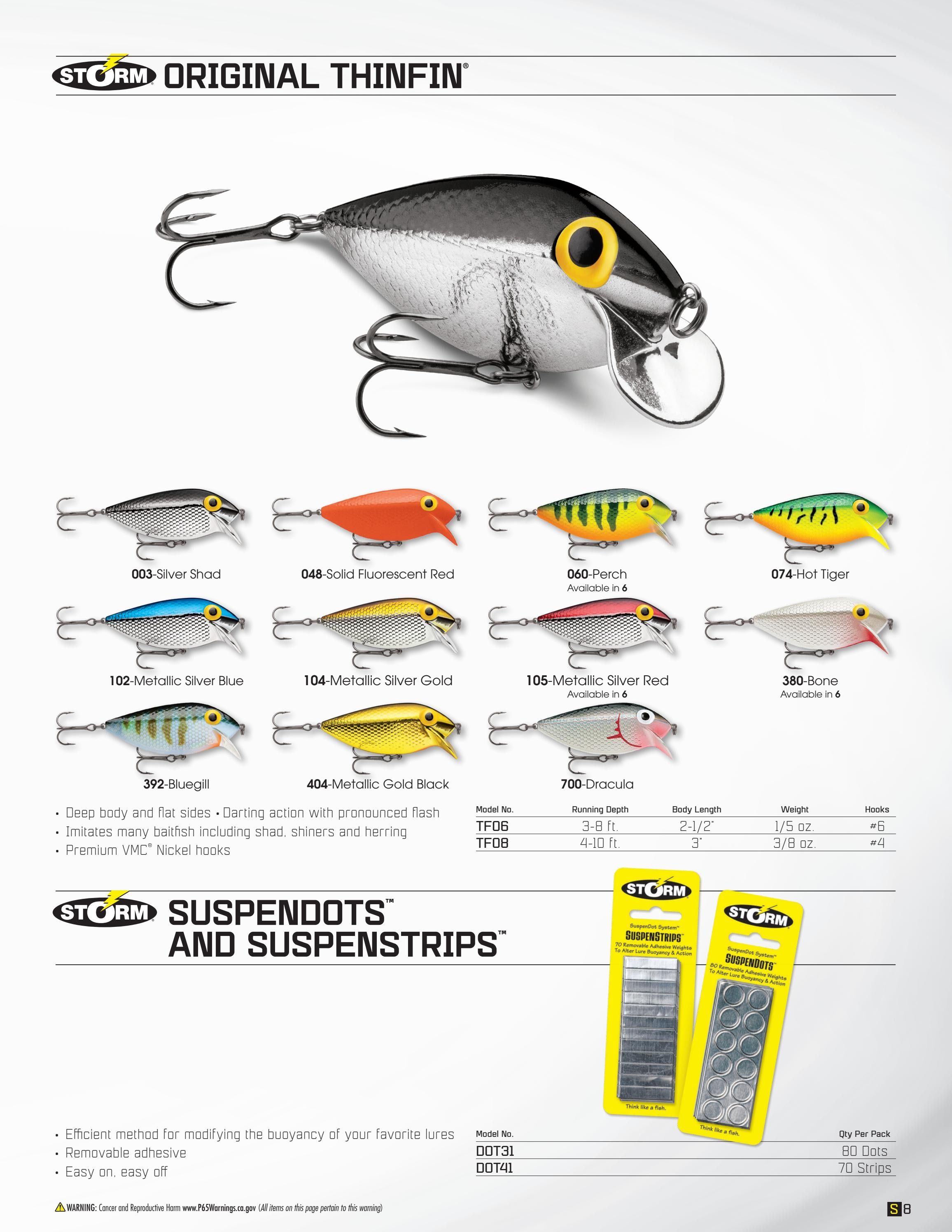 Storm Fishing Fishing Lures Catalog Weekly Ad January 1 - December 31, 2026