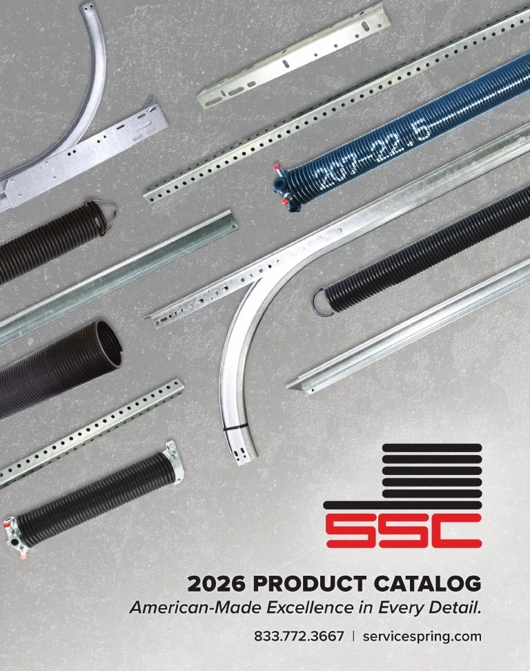 Service Spring Garage Door Products Catalog Weekly Ad January 1 - December 31, 2026