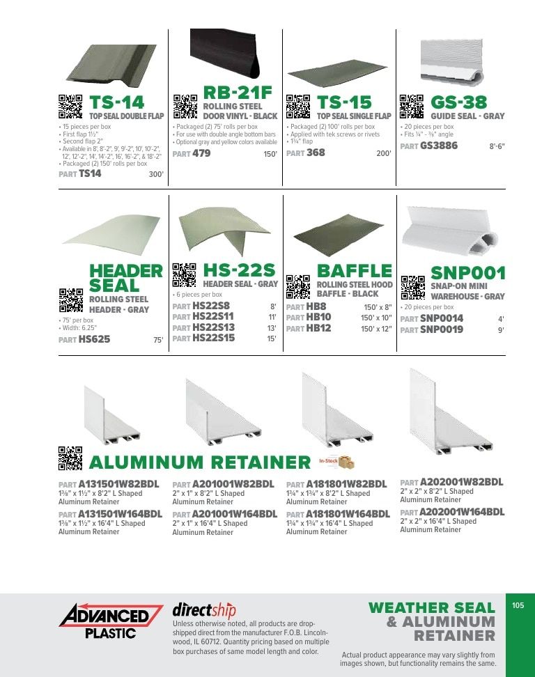 Service Spring Garage Door Products Catalog Weekly Ad January 1 - December 31, 2026