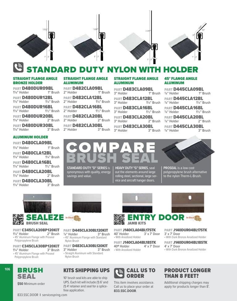 Service Spring Garage Door Products Catalog Weekly Ad January 1 - December 31, 2026