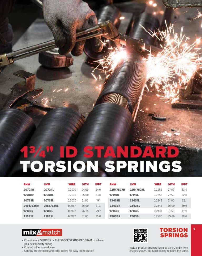 Service Spring Garage Door Products Catalog Weekly Ad January 1 - December 31, 2026