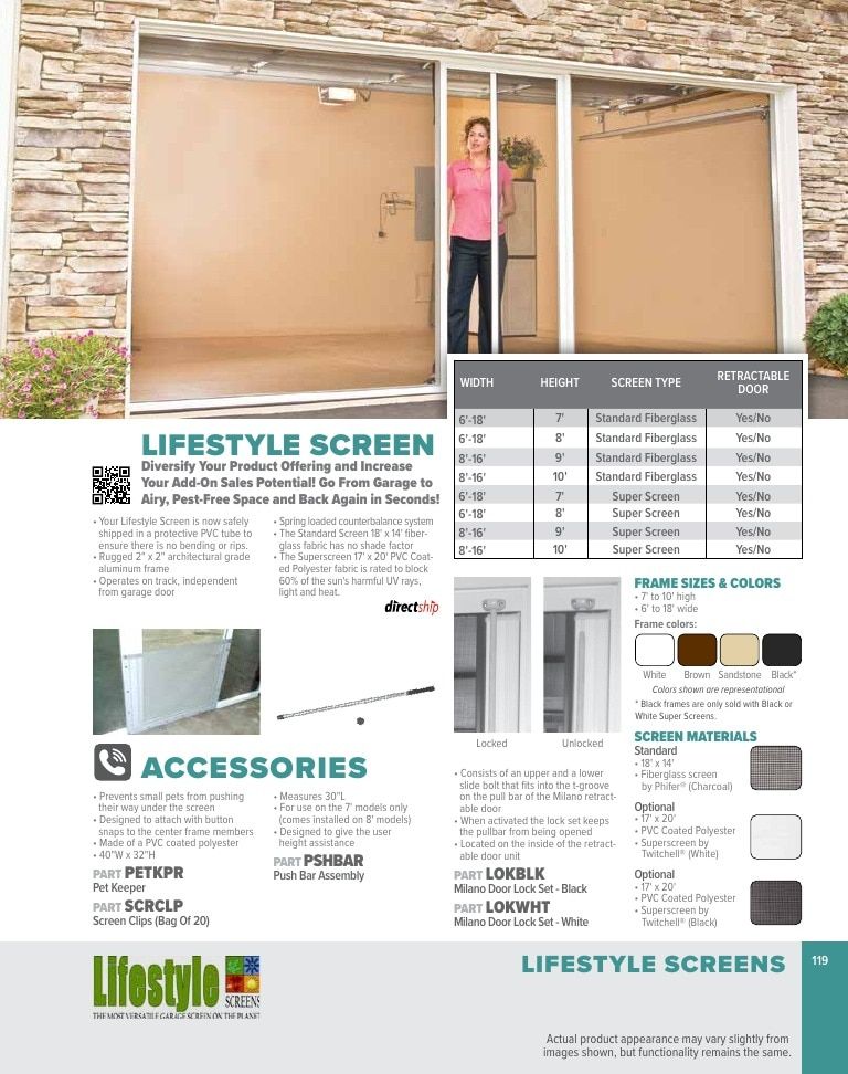 Service Spring Garage Door Products Catalog Weekly Ad January 1 - December 31, 2026