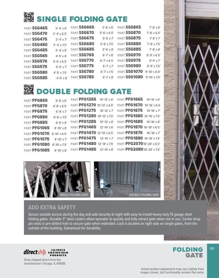 Service Spring Garage Door Products Catalog Weekly Ad January 1 - December 31, 2026