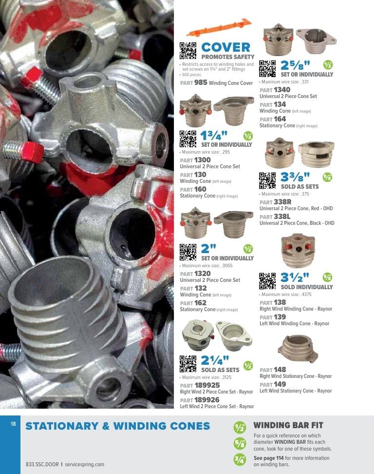 Service Spring Garage Door Products Catalog Weekly Ad January 1 - December 31, 2026