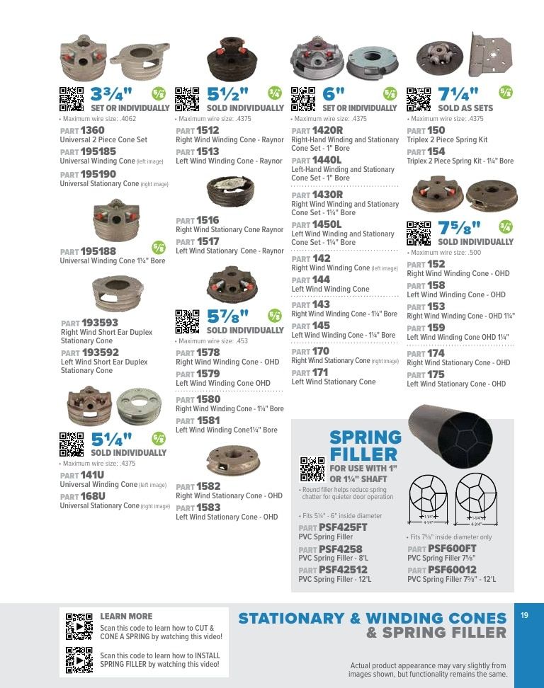 Service Spring Garage Door Products Catalog Weekly Ad January 1 - December 31, 2026