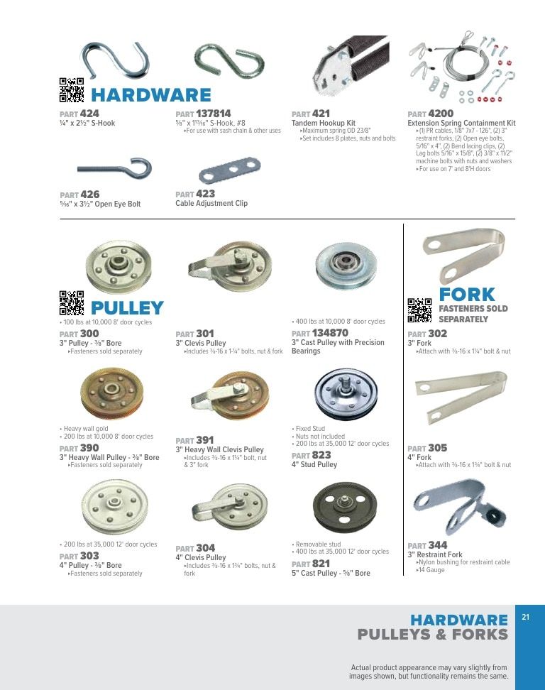 Service Spring Garage Door Products Catalog Weekly Ad January 1 - December 31, 2026