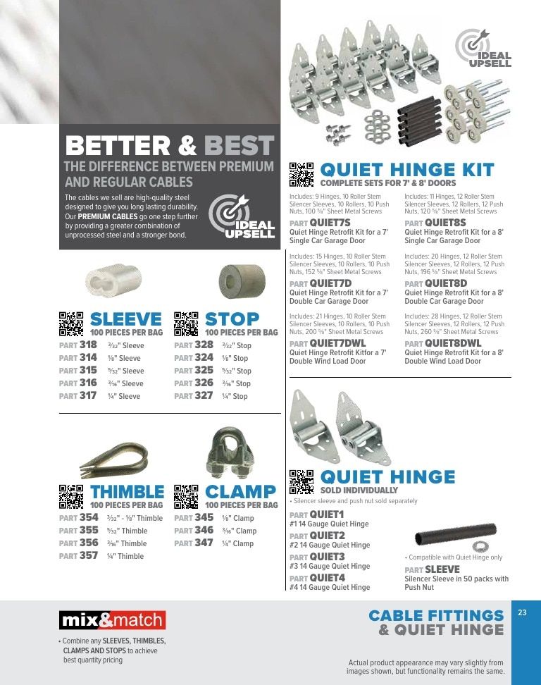 Service Spring Garage Door Products Catalog Weekly Ad January 1 - December 31, 2026
