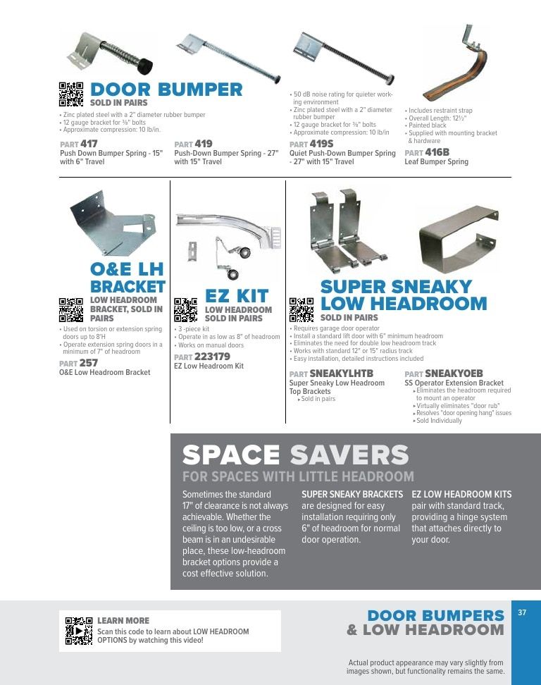 Service Spring Garage Door Products Catalog Weekly Ad January 1 - December 31, 2026