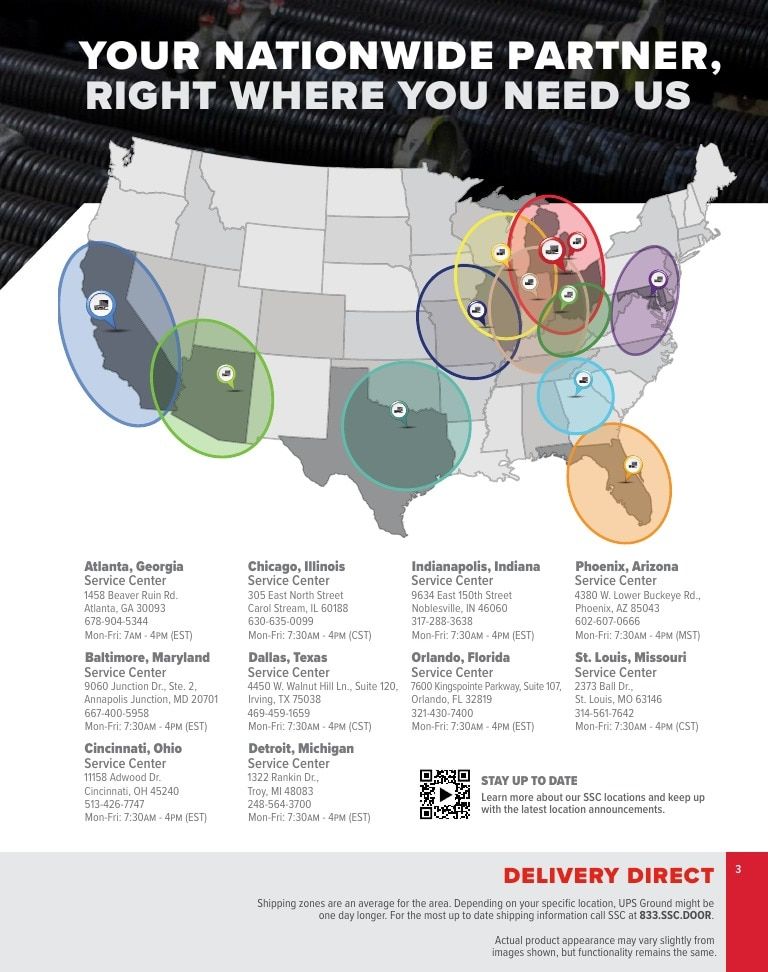 Service Spring Garage Door Products Catalog Weekly Ad January 1 - December 31, 2026