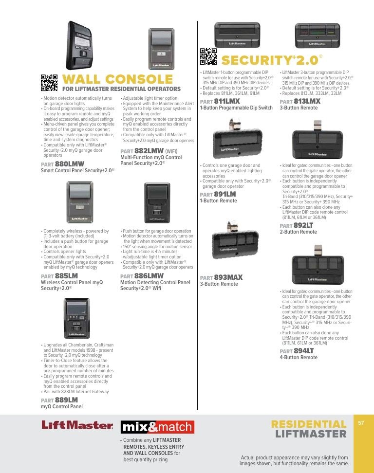 Service Spring Garage Door Products Catalog Weekly Ad January 1 - December 31, 2026