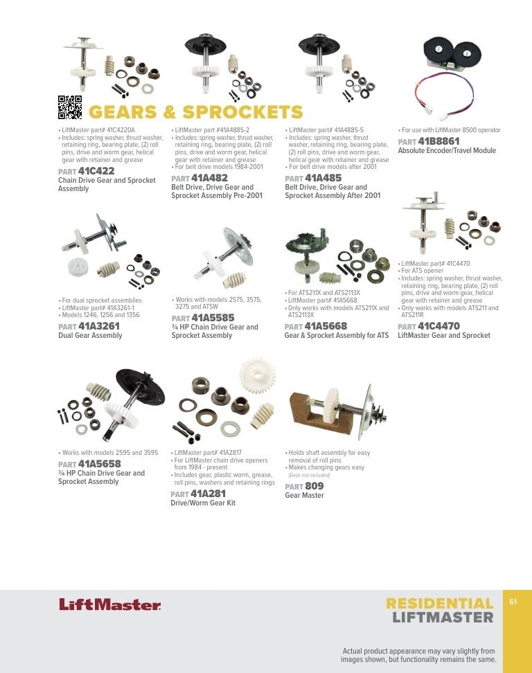 Service Spring Garage Door Products Catalog Weekly Ad January 1 - December 31, 2026