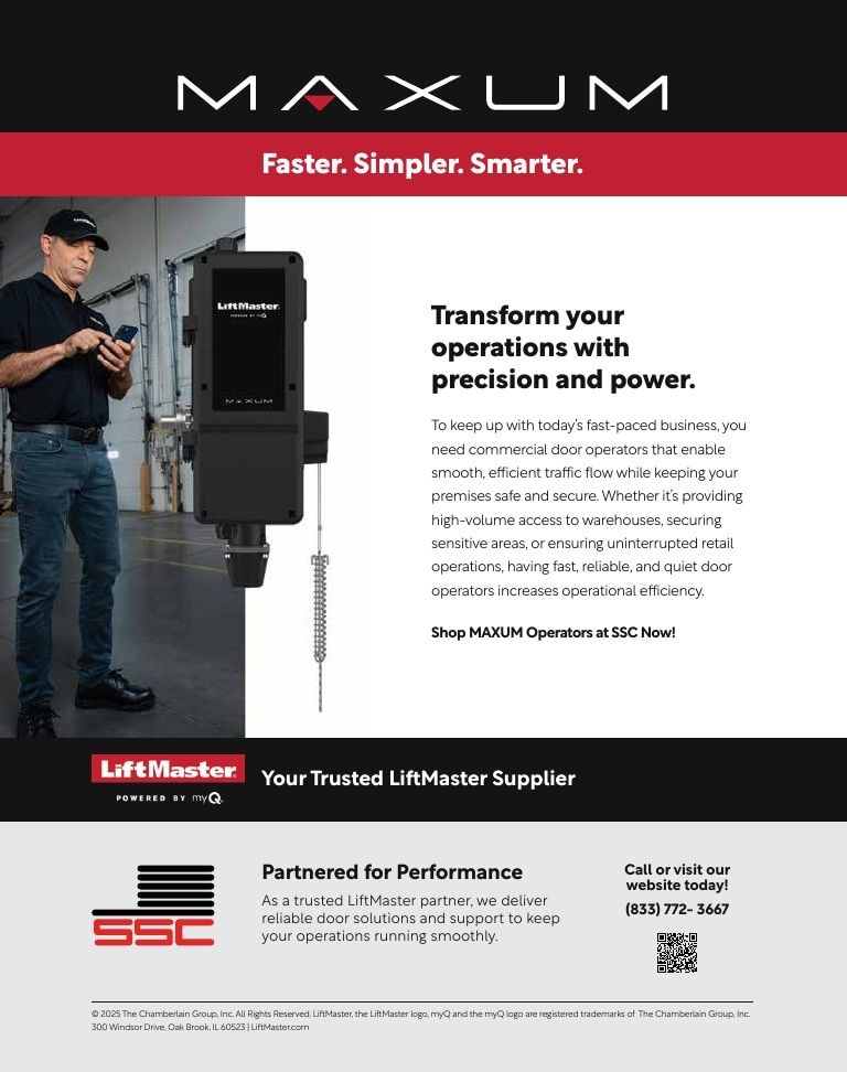 Service Spring Garage Door Products Catalog Weekly Ad January 1 - December 31, 2026