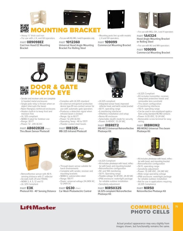 Service Spring Garage Door Products Catalog Weekly Ad January 1 - December 31, 2026