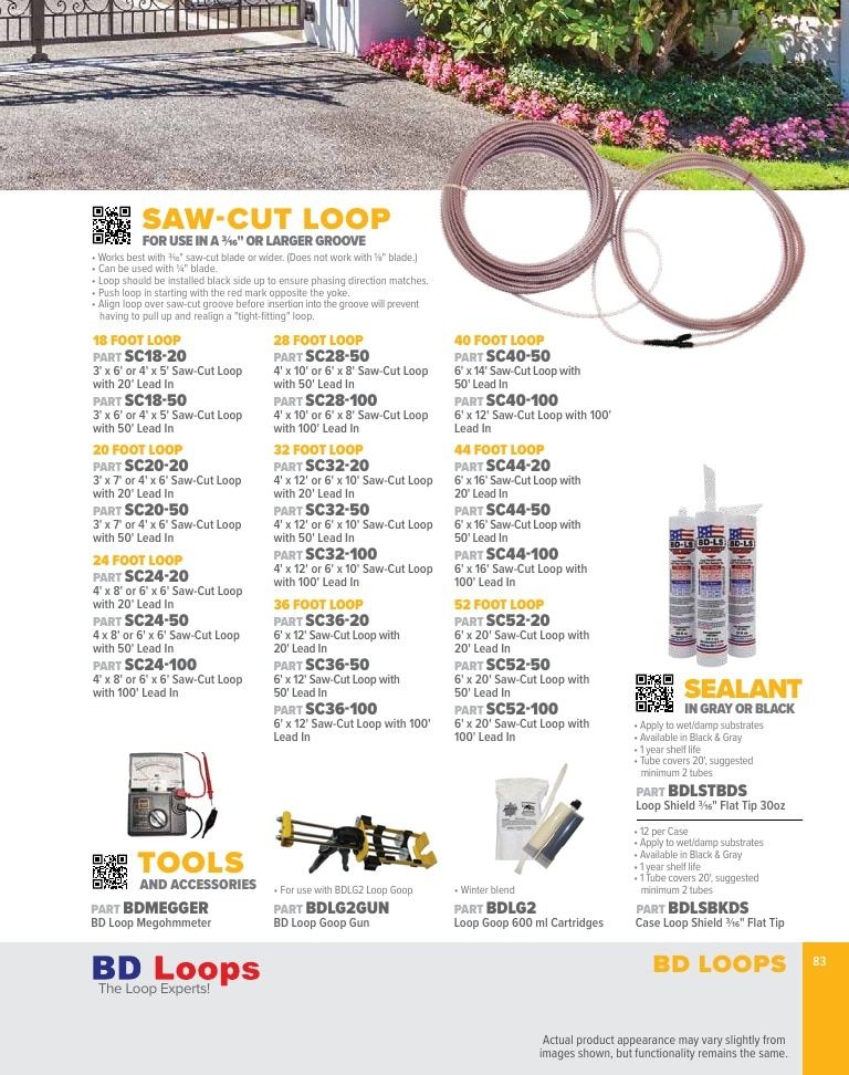 Service Spring Garage Door Products Catalog Weekly Ad January 1 - December 31, 2026
