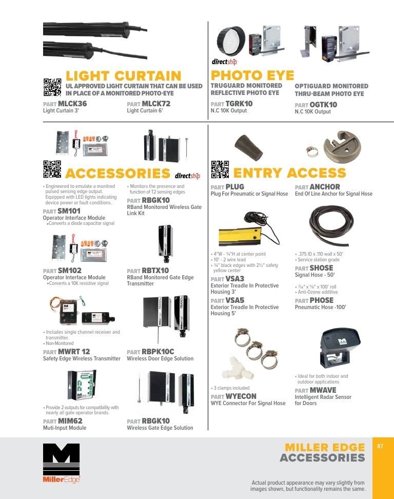 Service Spring Garage Door Products Catalog Weekly Ad January 1 - December 31, 2026