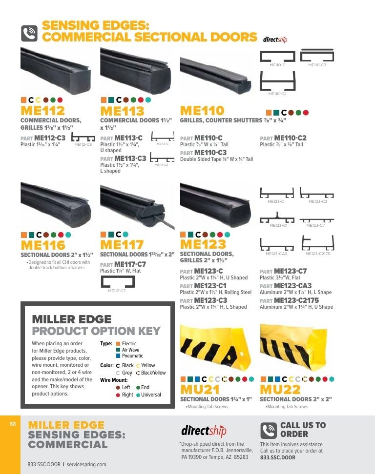 Service Spring Garage Door Products Catalog Weekly Ad January 1 - December 31, 2026