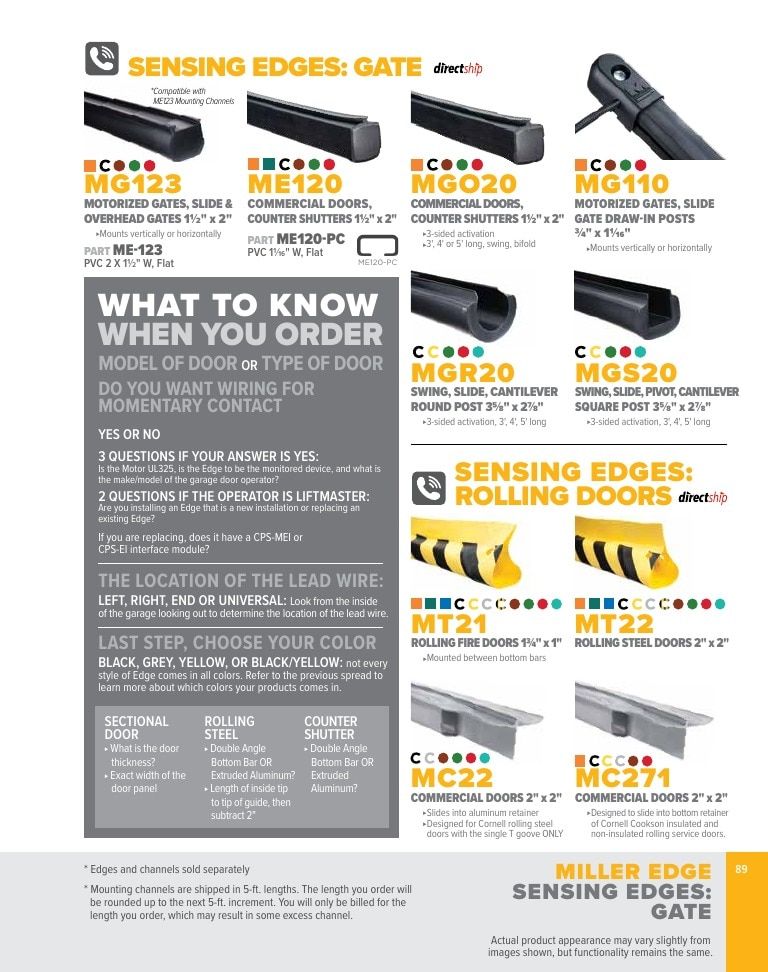 Service Spring Garage Door Products Catalog Weekly Ad January 1 - December 31, 2026